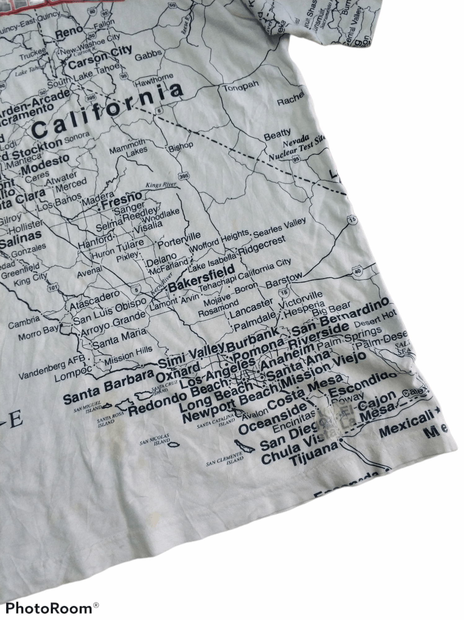 Japanese Brand 🔥Rare All Over Printed California State of Mind Size US L / EU 52-54 / 3 - 6 Thumbnail