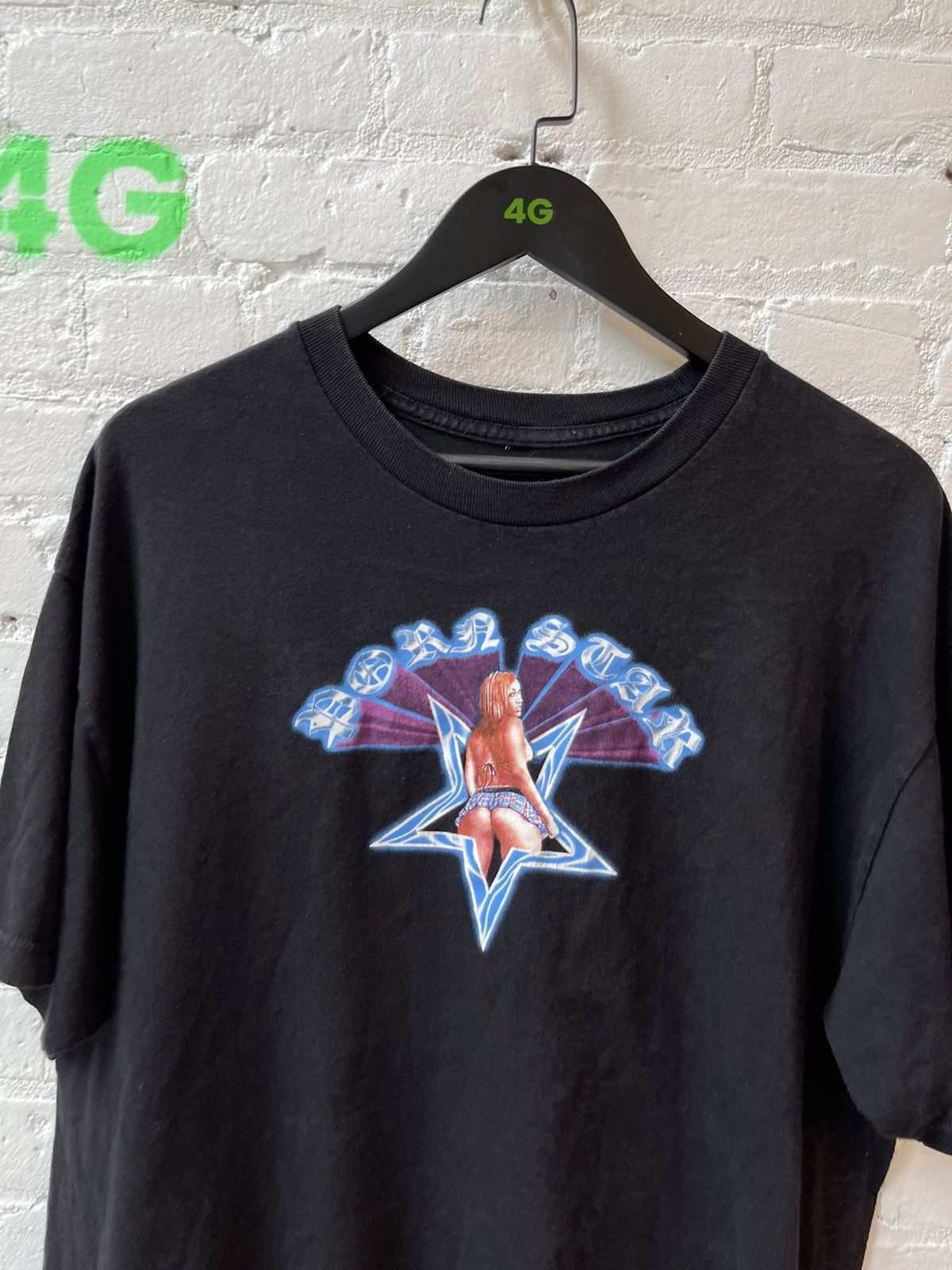 Vintage Vintage PORNSTAR PORN STAR GIRL Shirt SICK!! Size US L / EU 52-54 / 3 - 2 Thumbnail