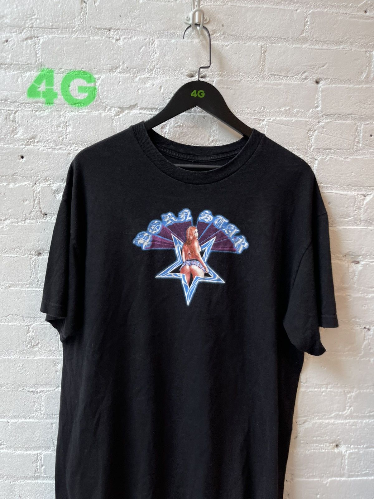 Vintage Vintage PORNSTAR PORN STAR GIRL Shirt SICK!! Size US L / EU 52-54 / 3 - 1 Thumbnail