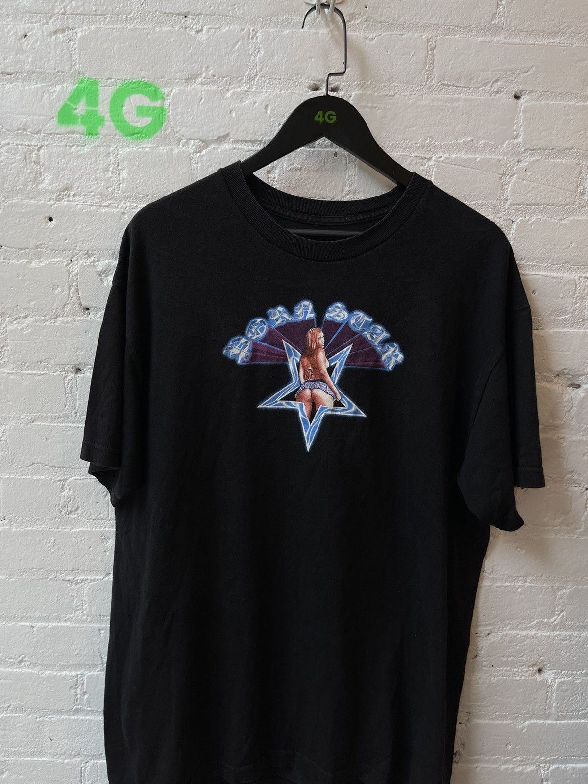 Vintage Vintage PORNSTAR PORN STAR GIRL Shirt SICK!! Size US L / EU 52-54 / 3 - 3 Thumbnail