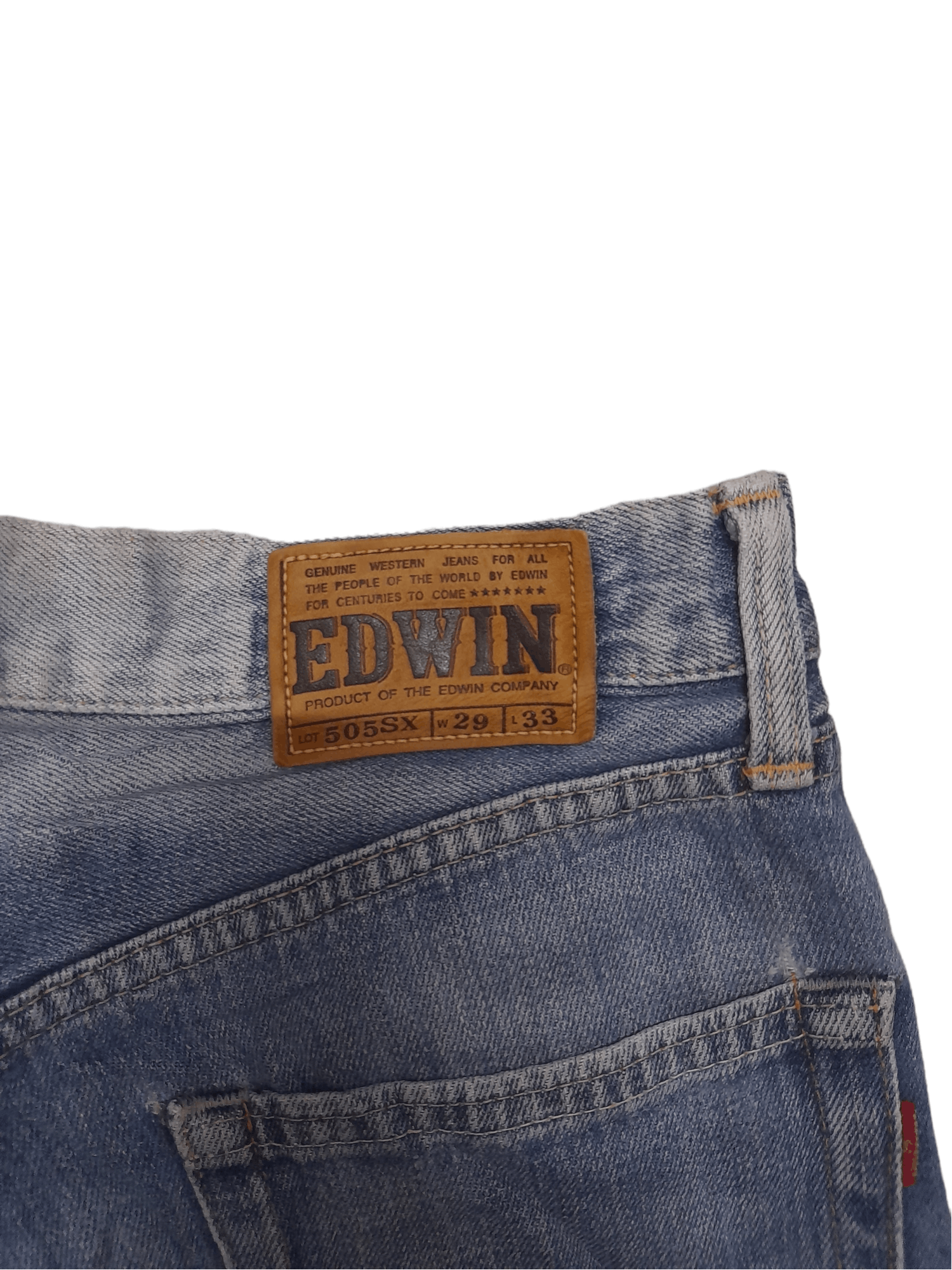 Edwin Edwin Limited 505sx Selvedge Denim Japan (E137) W27 Size US 27 - 3 Thumbnail