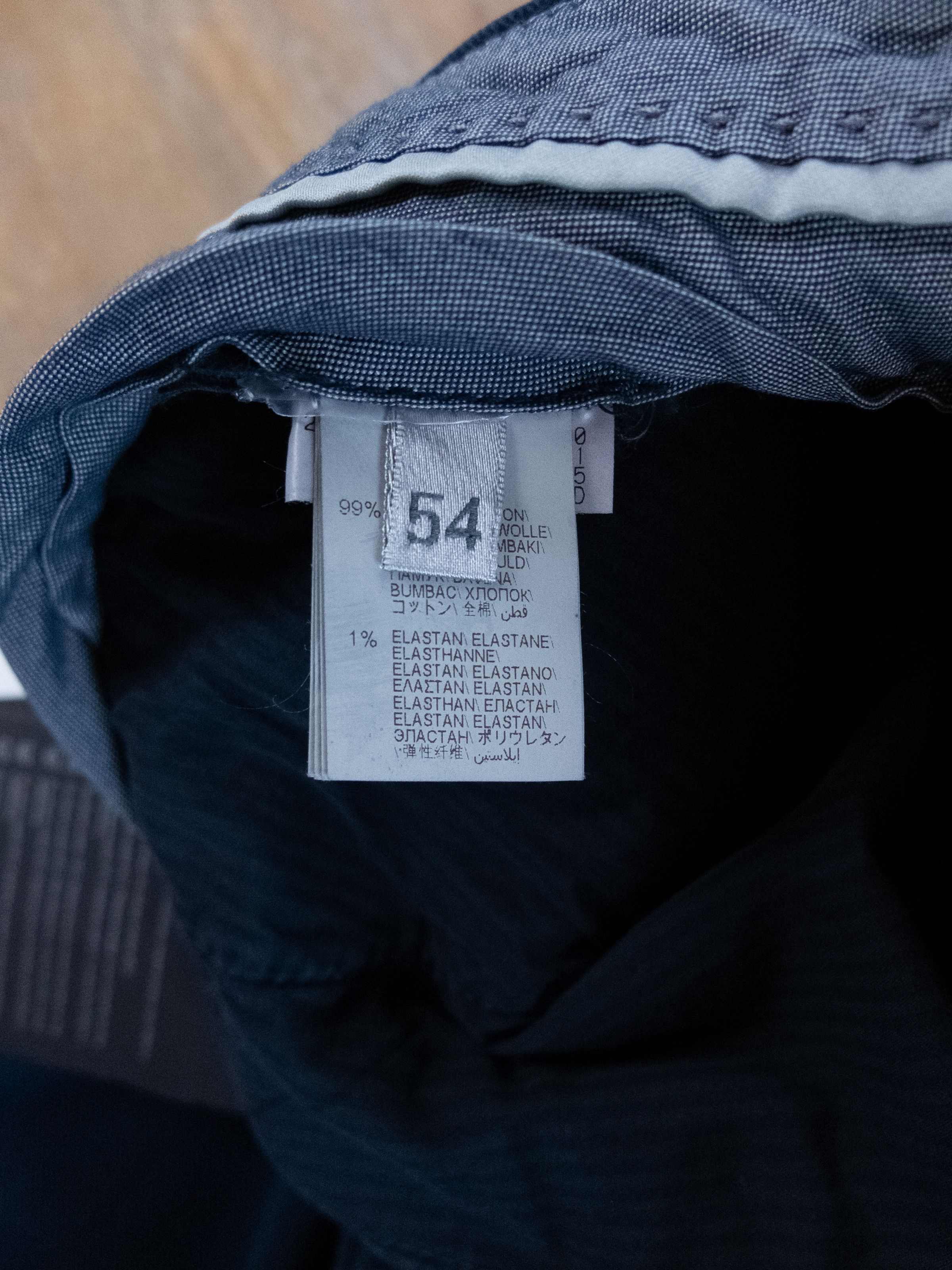Brunello Cucinelli BRUNELLO CUCINELLI navy blue cotton pants trousers 38 Size US 38 / EU 54 - 10 Thumbnail