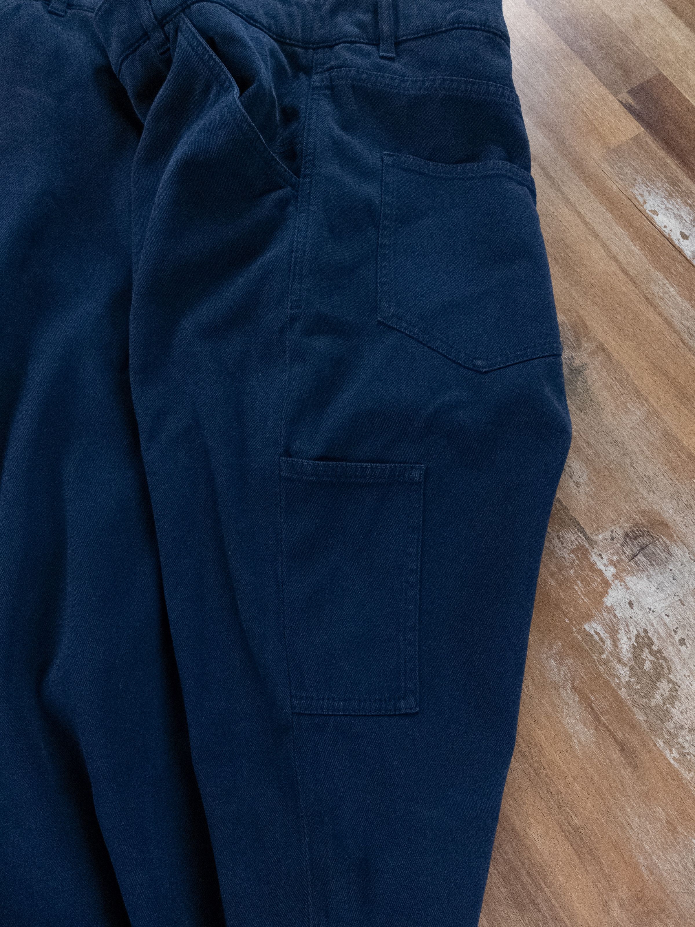 Brunello Cucinelli BRUNELLO CUCINELLI navy blue cotton pants trousers 38 Size US 38 / EU 54 - 11 Thumbnail