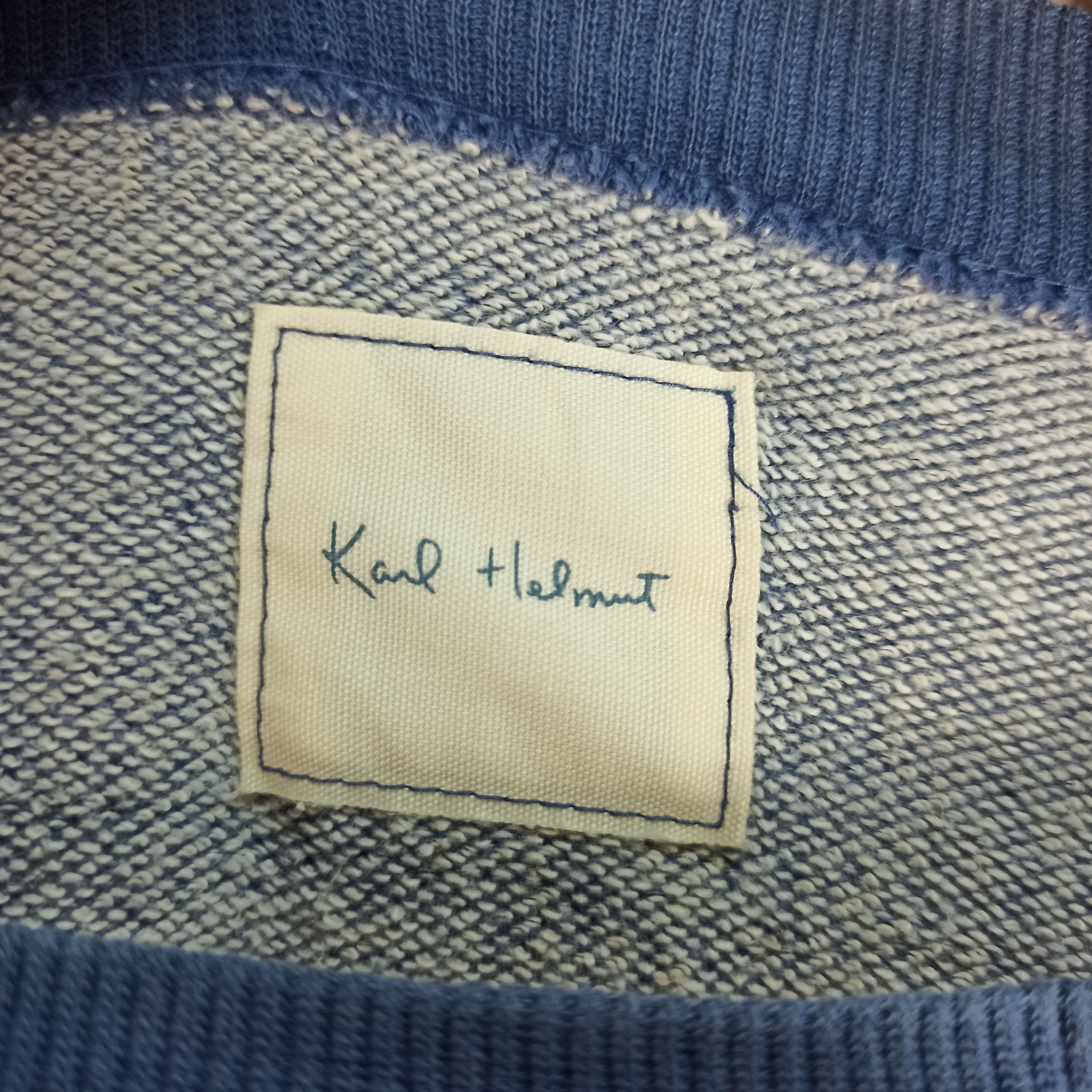Japanese Brand Vintage 🔥 Karl Helmut Since 1985 Sweatshirt Size US L / EU 52-54 / 3 - 8 Thumbnail