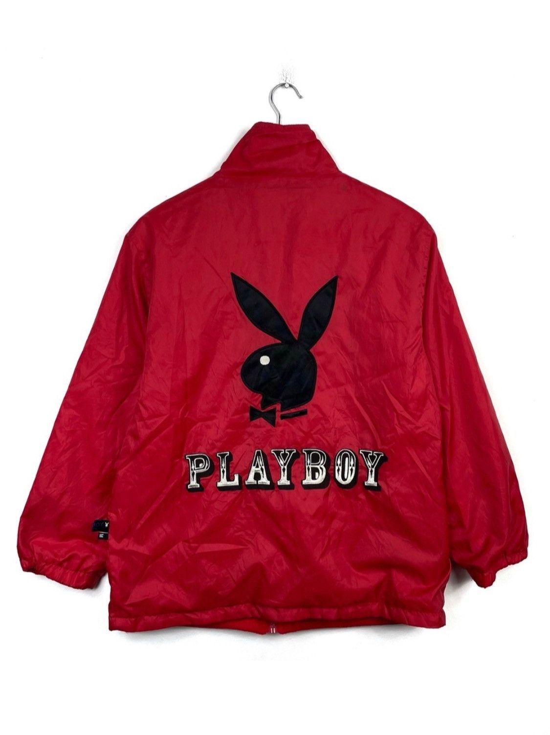 Hypebeast Playboy Big Logo Reversible Jacket Size US L / EU 52-54 / 3 - 1 Thumbnail