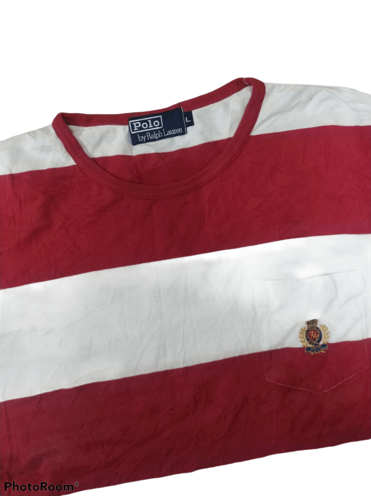 Polo Ralph Lauren 🔥Polo Ralph Lauren Stripe Long Sleeves Tees Size US M / EU 48-50 / 2 - 4 Thumbnail