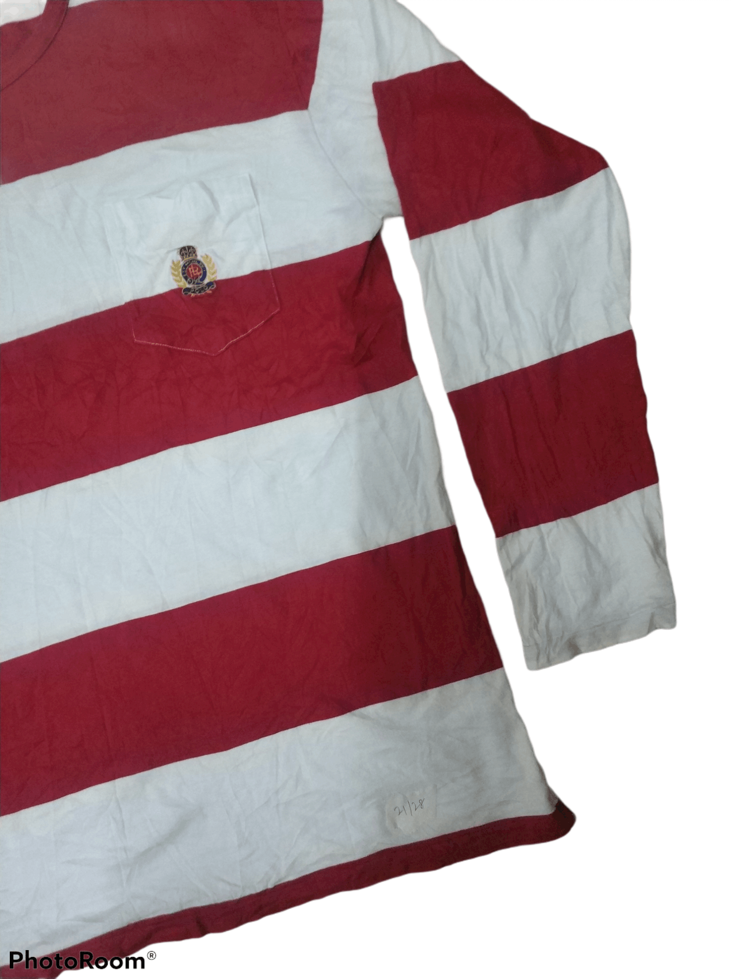 Polo Ralph Lauren 🔥Polo Ralph Lauren Stripe Long Sleeves Tees Size US M / EU 48-50 / 2 - 6 Thumbnail
