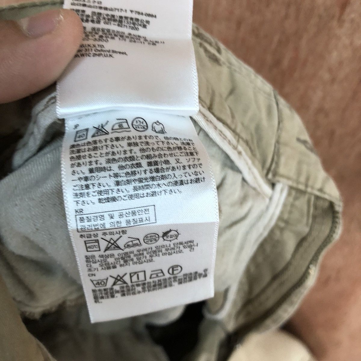 Japanese Brand Uniqlo Brown Multipocket Tactical Cargo Pants #c823 Size US 31 - 11 Thumbnail