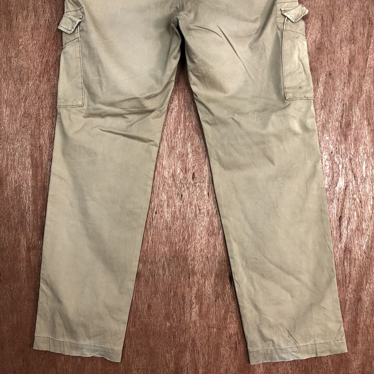 Japanese Brand Uniqlo Brown Multipocket Tactical Cargo Pants #c823 Size US 31 - 9 Thumbnail
