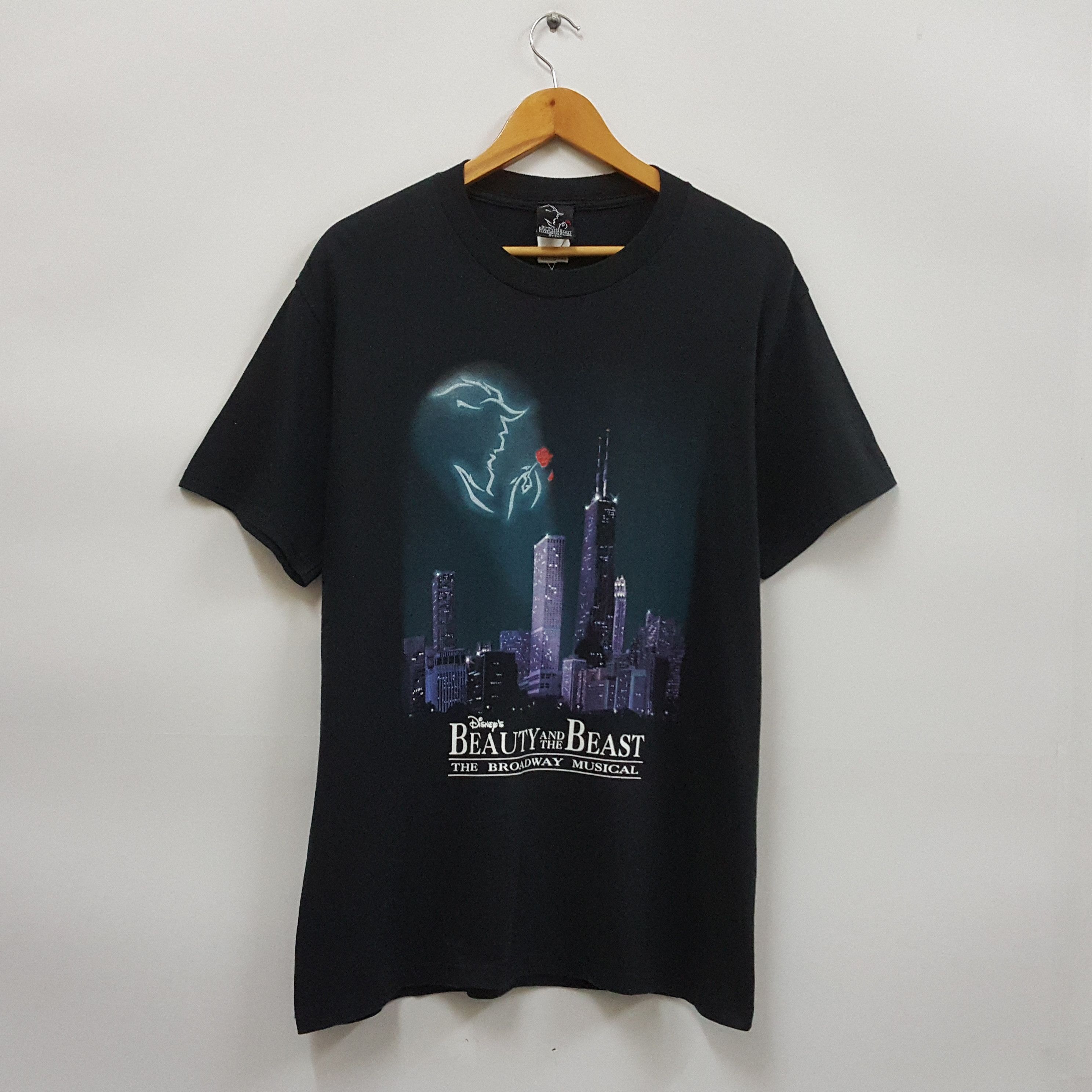Disney × Vintage Vintage Beauty And The Beast Disney's Broadway Musical tees Size US L / EU 52-54 / 3 - 1 Thumbnail