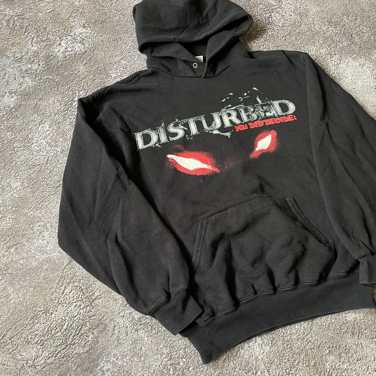 Vintage Vintage Y2K Disturbed Graphic Hoodie Swag Streetwear Slim M Size US M / EU 48-50 / 2 - 4 Thumbnail