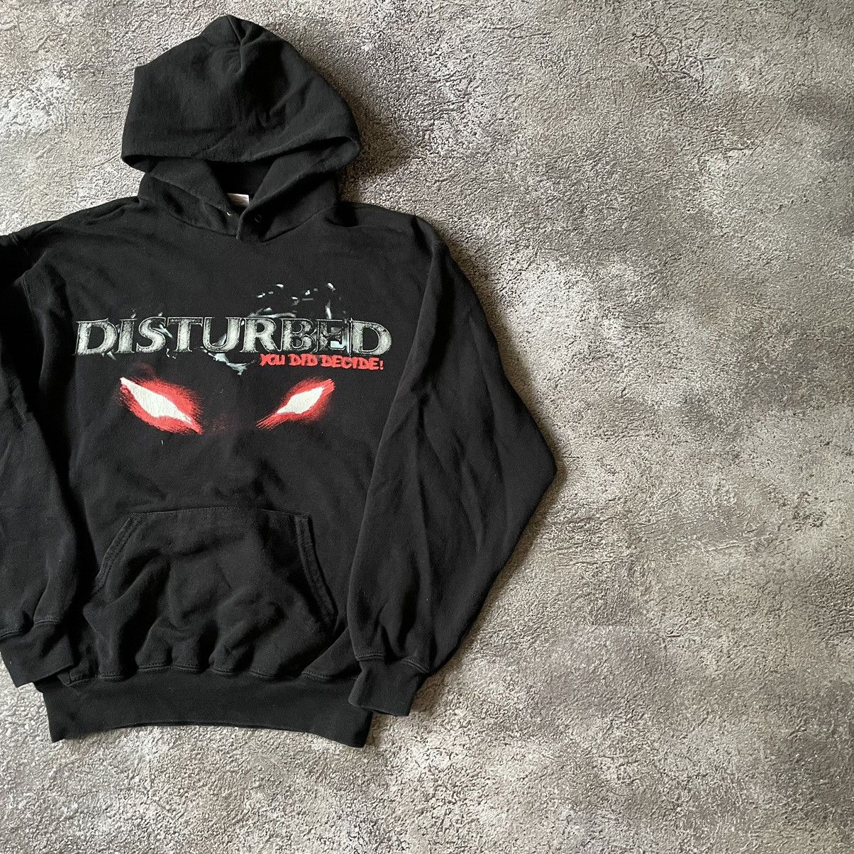 Vintage Vintage Y2K Disturbed Graphic Hoodie Swag Streetwear Slim M Size US M / EU 48-50 / 2 - 2 Thumbnail