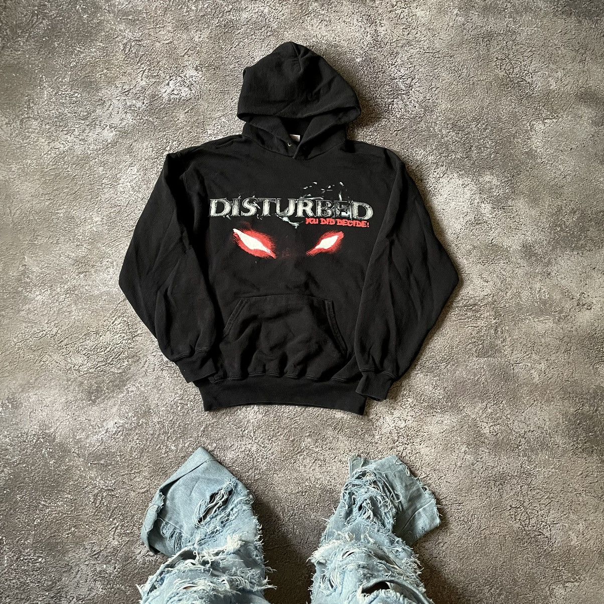 Vintage Vintage Y2K Disturbed Graphic Hoodie Swag Streetwear Slim M Size US M / EU 48-50 / 2 - 1 Thumbnail