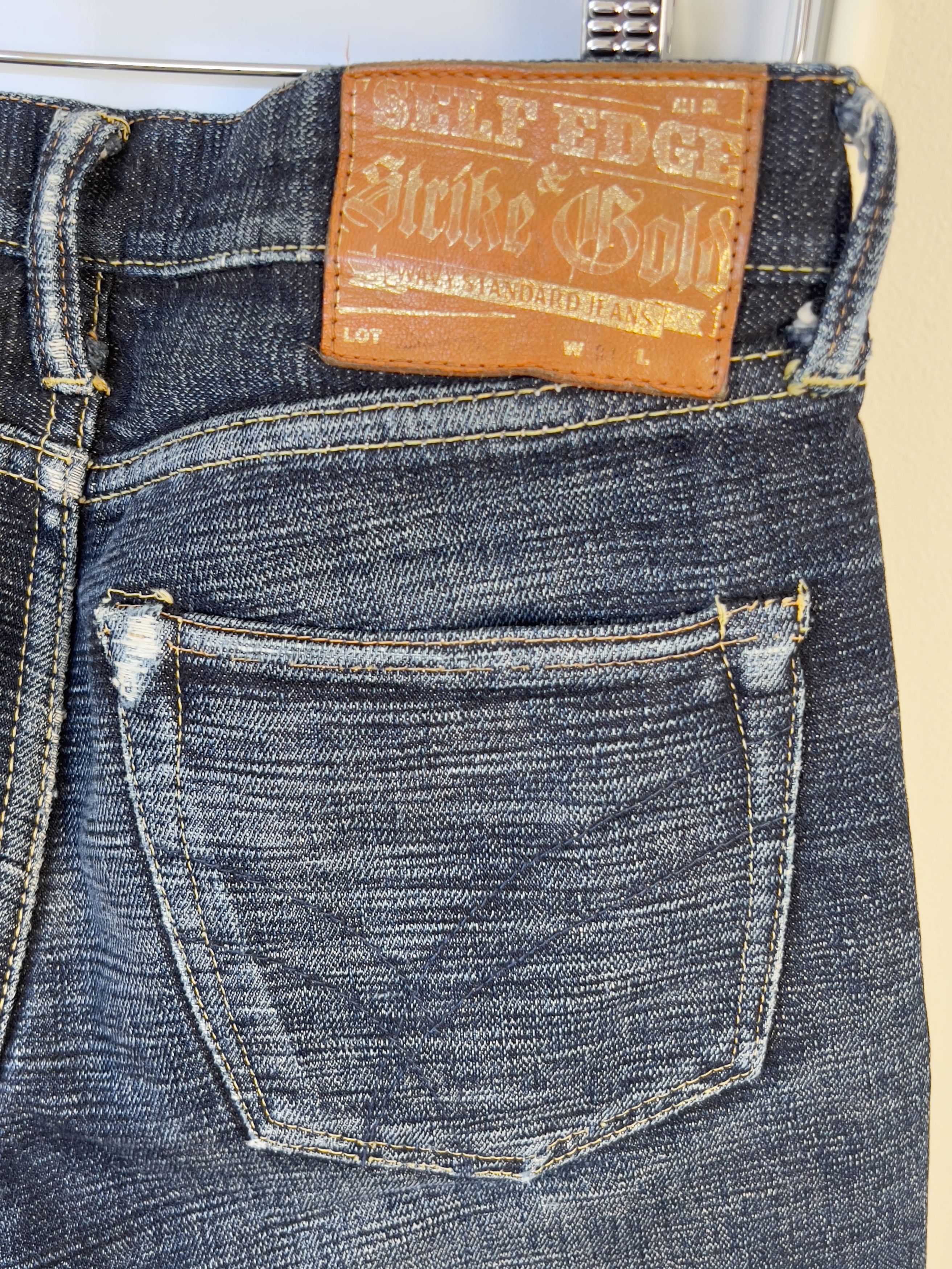 Self Edge × The Strike Gold Self Edge X Strike Gold 24-09 Wavy Standard jeans Size US 31 - 3 Thumbnail