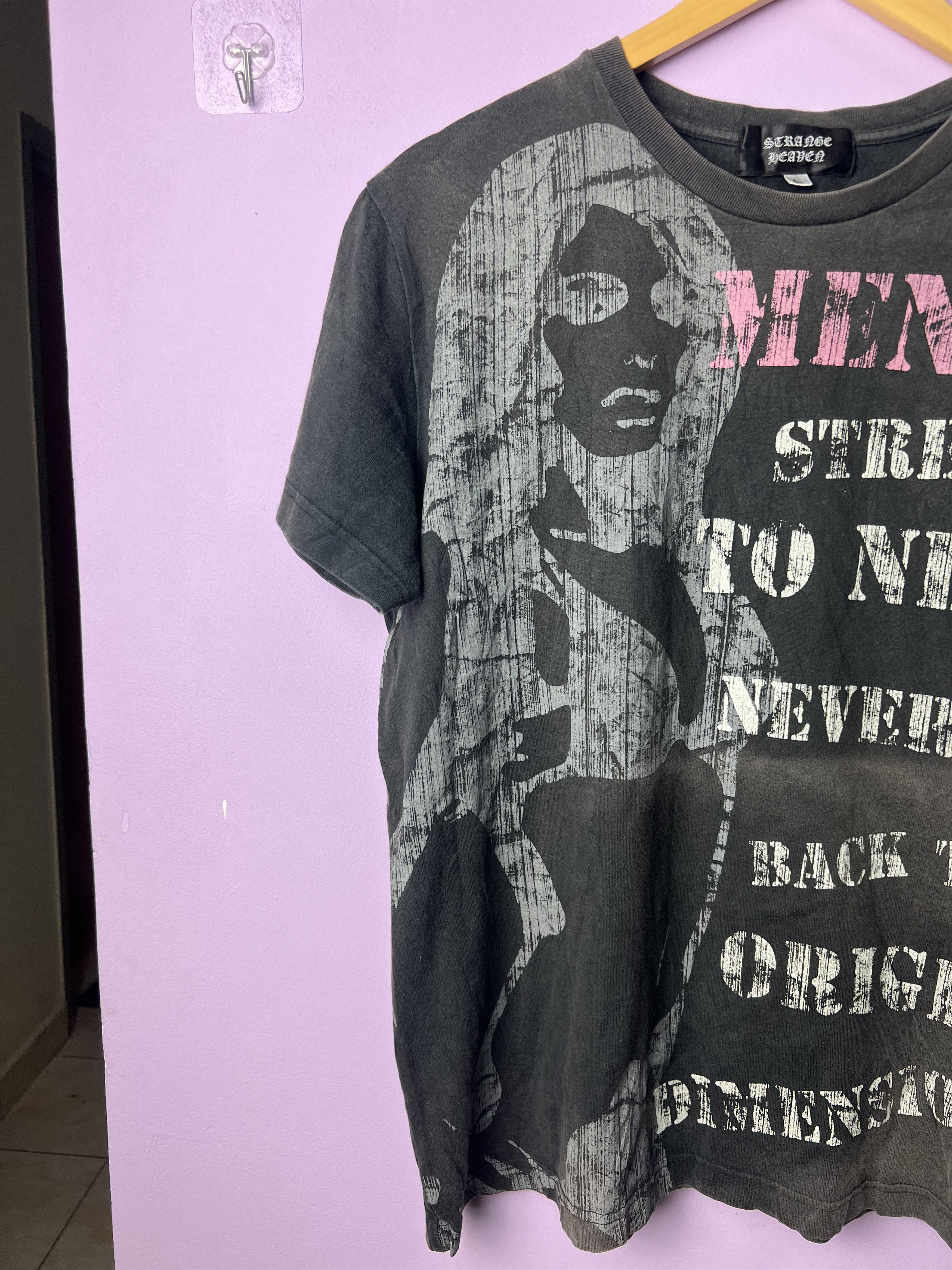 Japanese Brand 🔥Rare Strange Heaven Big Printed Men’s Mind Tees Size US M / EU 48-50 / 2 - 3 Thumbnail