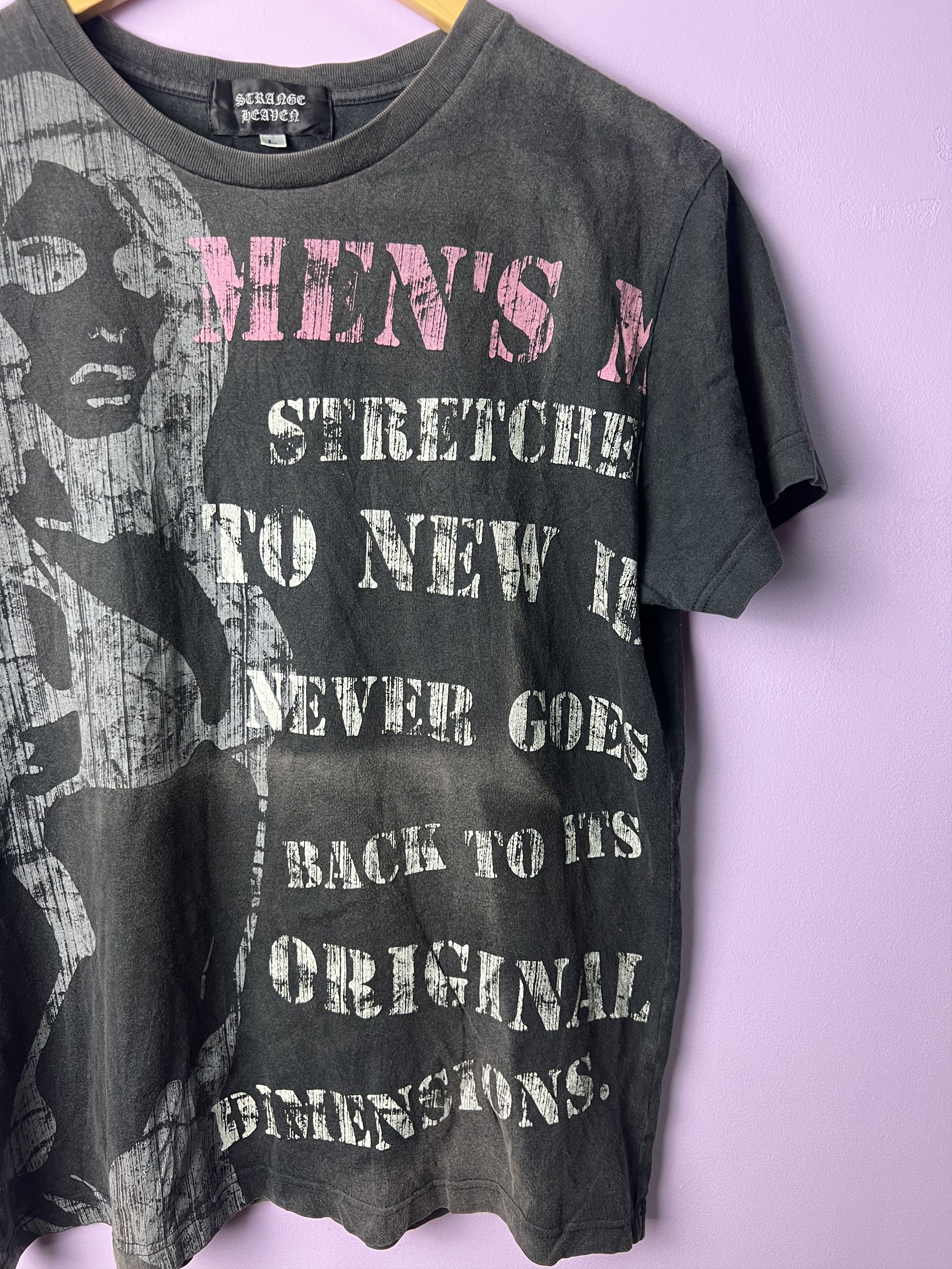 Japanese Brand 🔥Rare Strange Heaven Big Printed Men’s Mind Tees Size US M / EU 48-50 / 2 - 4 Thumbnail