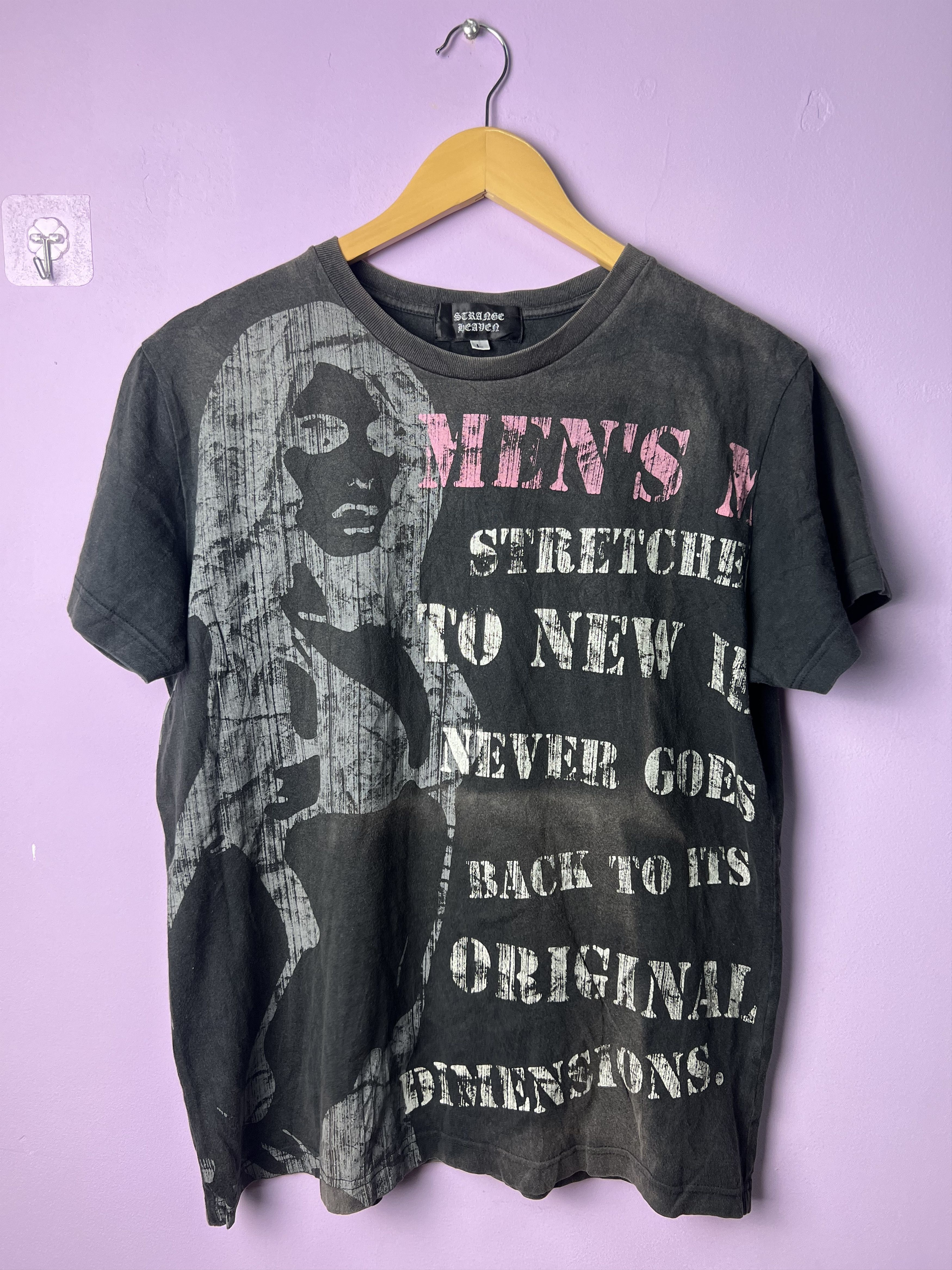 Japanese Brand 🔥Rare Strange Heaven Big Printed Men’s Mind Tees Size US M / EU 48-50 / 2 - 1 Thumbnail
