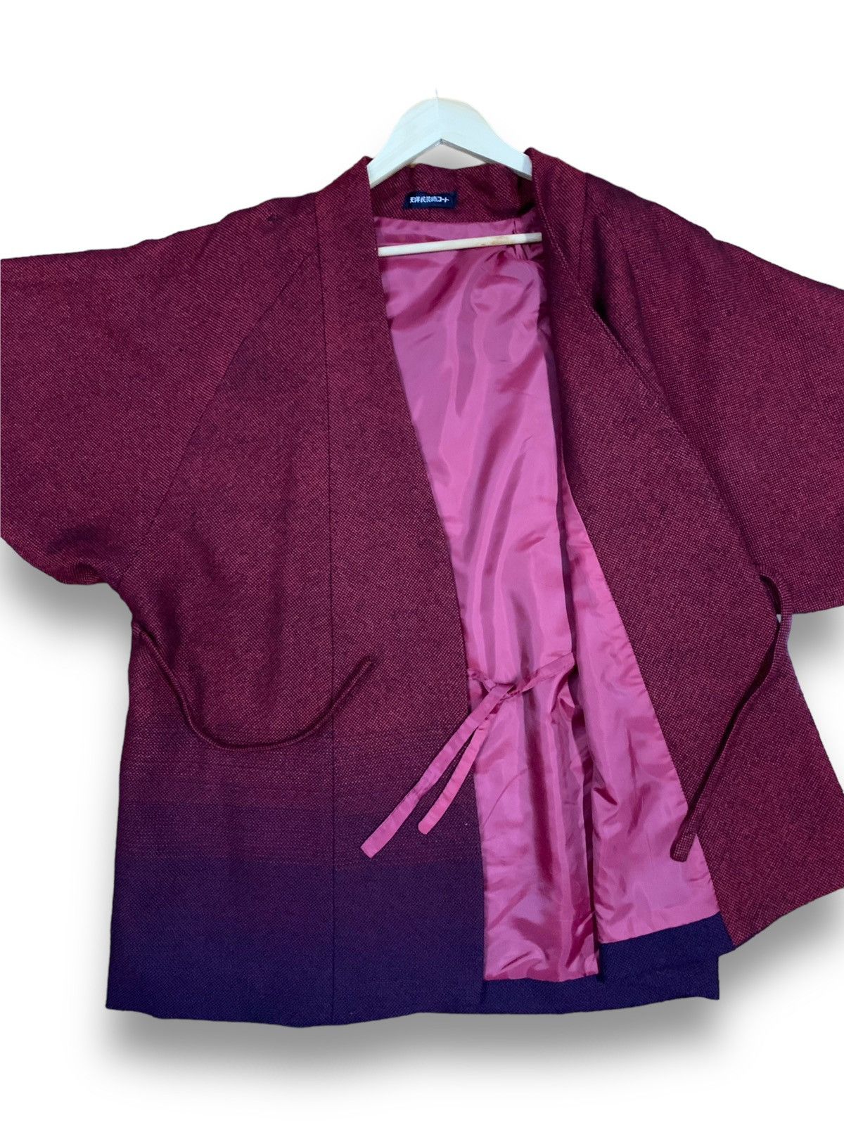 Japanese Brand Vintage Handmade Classic Red Traditional Japan Kimono Size US L / EU 52-54 / 3 - 11 Thumbnail