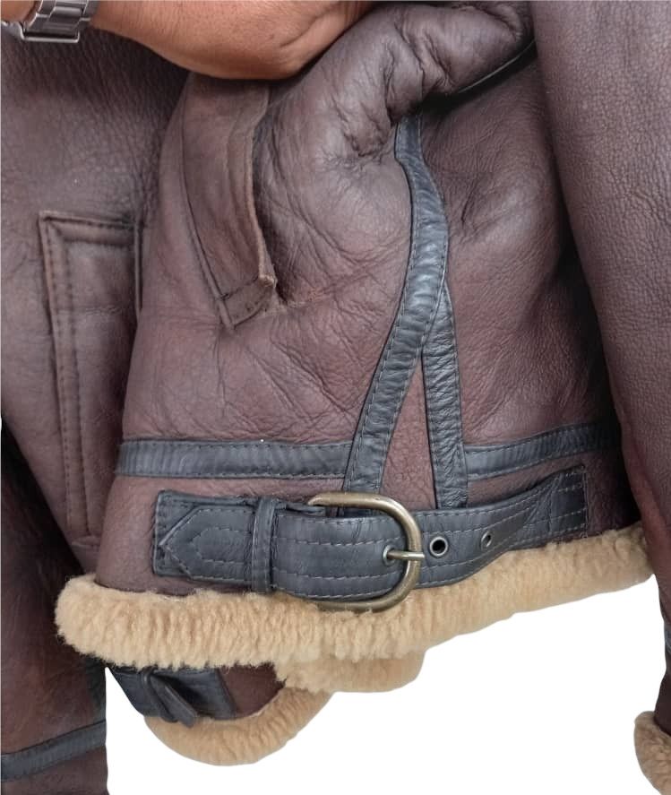 Japanese Brand Vintage B-3 Shearling Leather Jacket Size US M / EU 48-50 / 2 - 16 Thumbnail