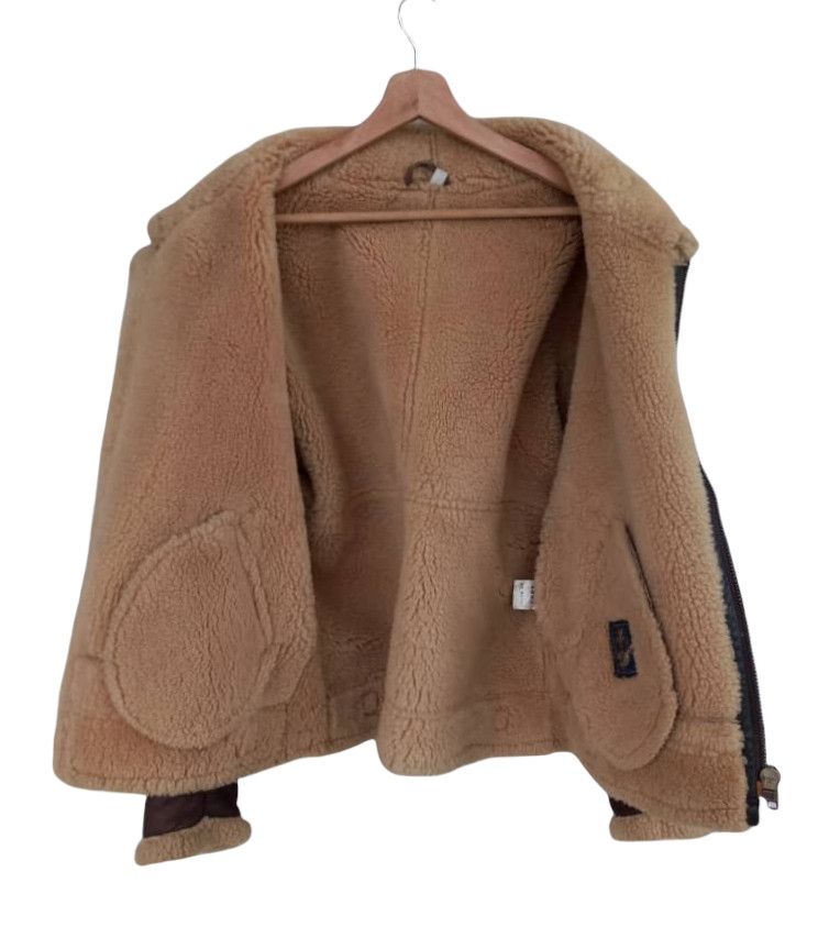 Japanese Brand Vintage B-3 Shearling Leather Jacket Size US M / EU 48-50 / 2 - 20 Thumbnail
