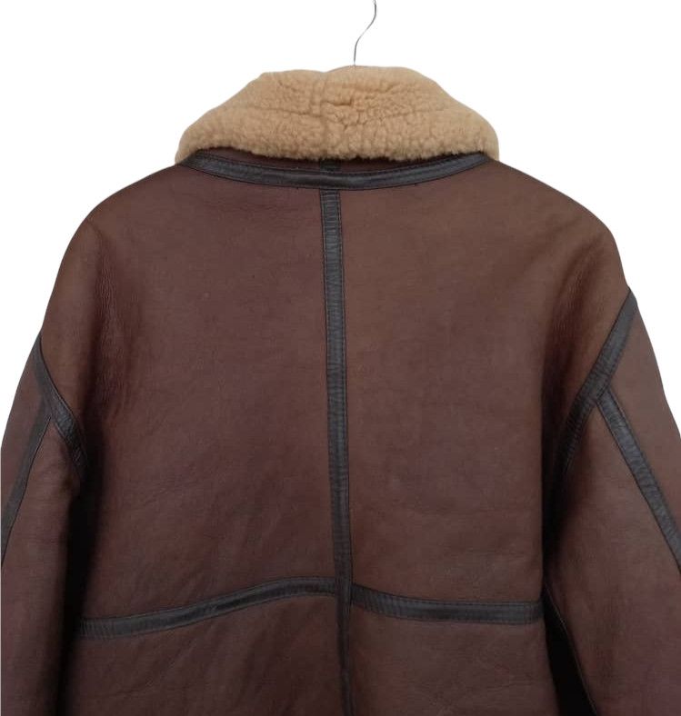 Japanese Brand Vintage B-3 Shearling Leather Jacket Size US M / EU 48-50 / 2 - 3 Thumbnail