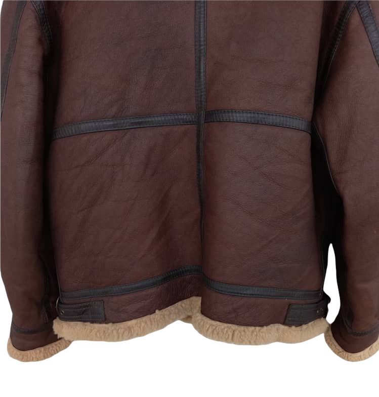 Japanese Brand Vintage B-3 Shearling Leather Jacket Size US M / EU 48-50 / 2 - 4 Thumbnail