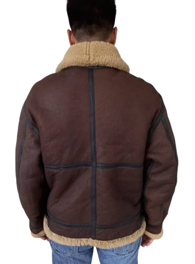 Japanese Brand Vintage B-3 Shearling Leather Jacket Size US M / EU 48-50 / 2 - 25 Thumbnail