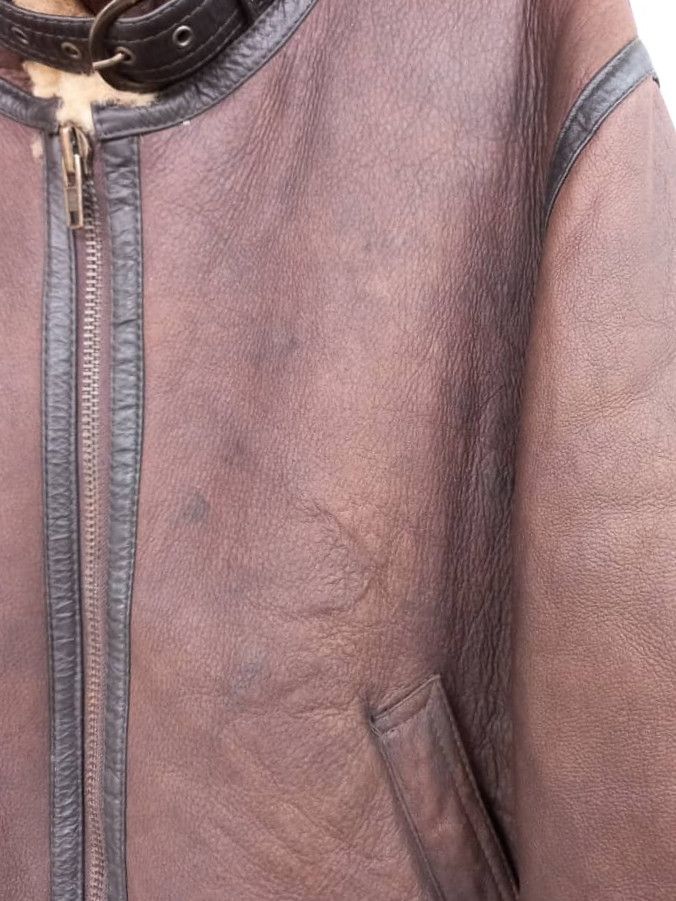 Japanese Brand Vintage B-3 Shearling Leather Jacket Size US M / EU 48-50 / 2 - 17 Thumbnail