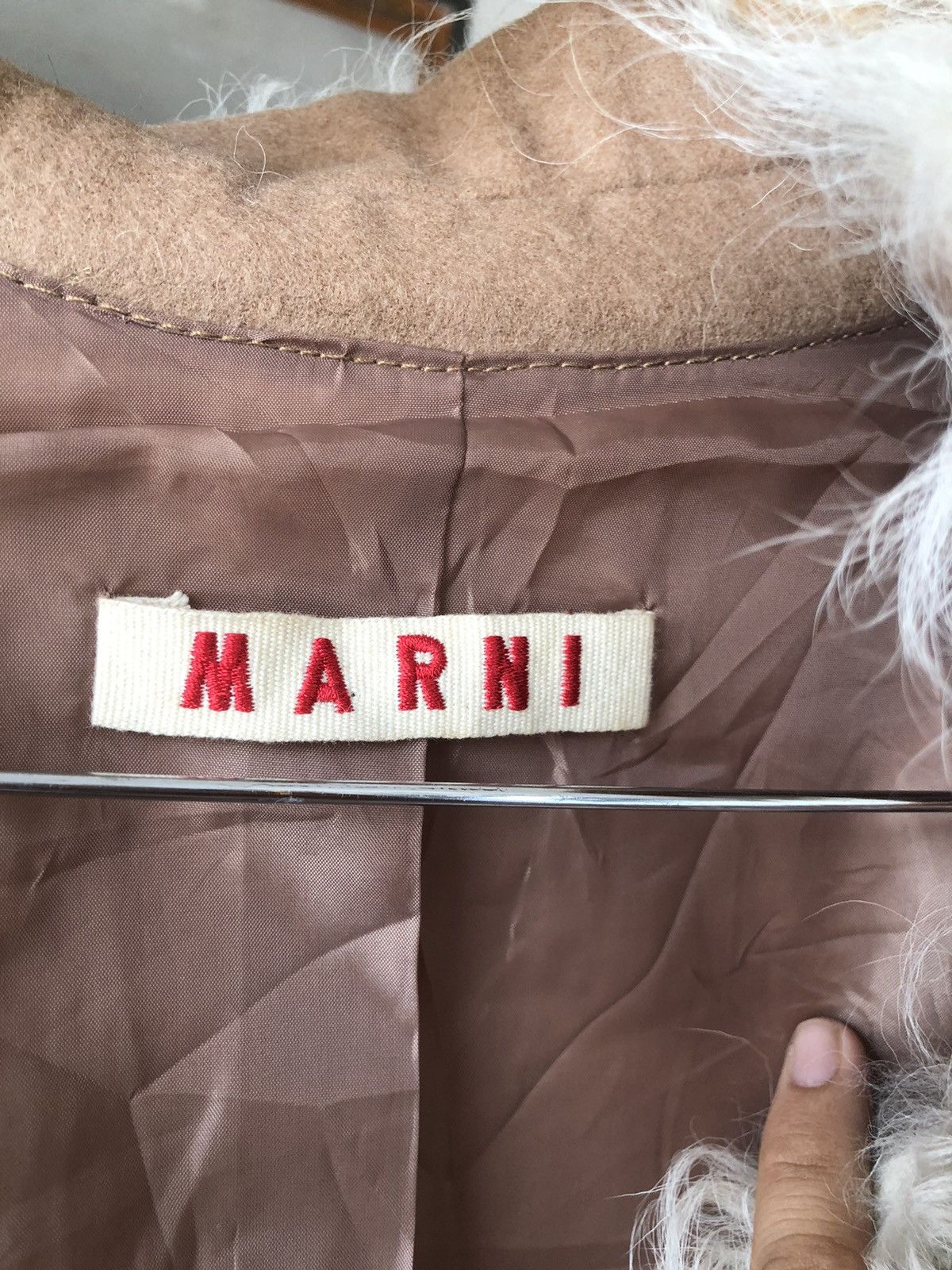 Marni Marni Lamb Skin Fur Jacket Size M / US 6-8 / IT 42-44 - 17 Thumbnail