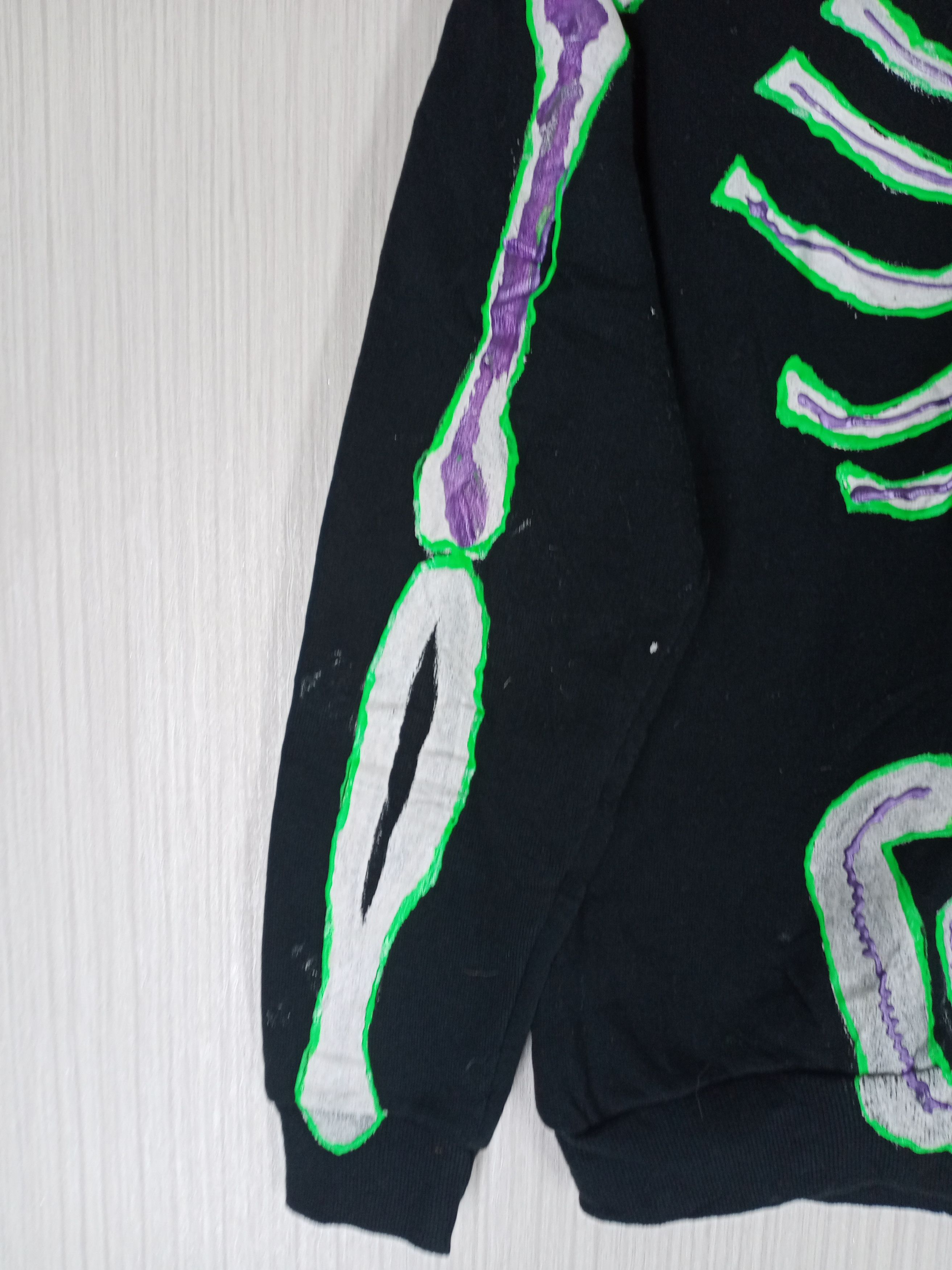 Vintage Vintage Custom Skeleton Bone Sweatshirt Size US S / EU 44-46 / 1 - 5 Thumbnail