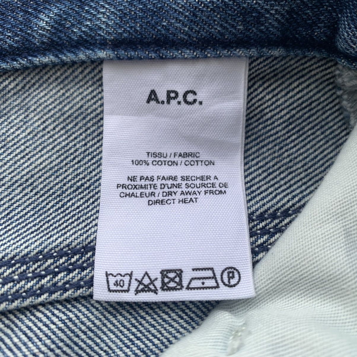 A.P.C. A.P.C Denim Jeans Size 32x28 Size 32" / US 10 / IT 46 - 13 Thumbnail