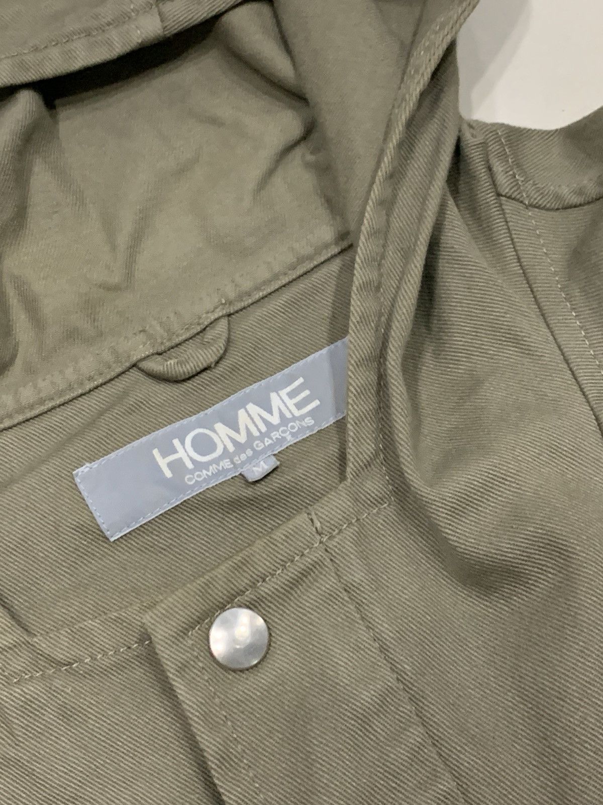 Comme des Garcons VTG 1980s CDG HOMME BY JUNYA WATANABE MILITARY FIELD JACKET Size US M / EU 48-50 / 2 - 5 Thumbnail
