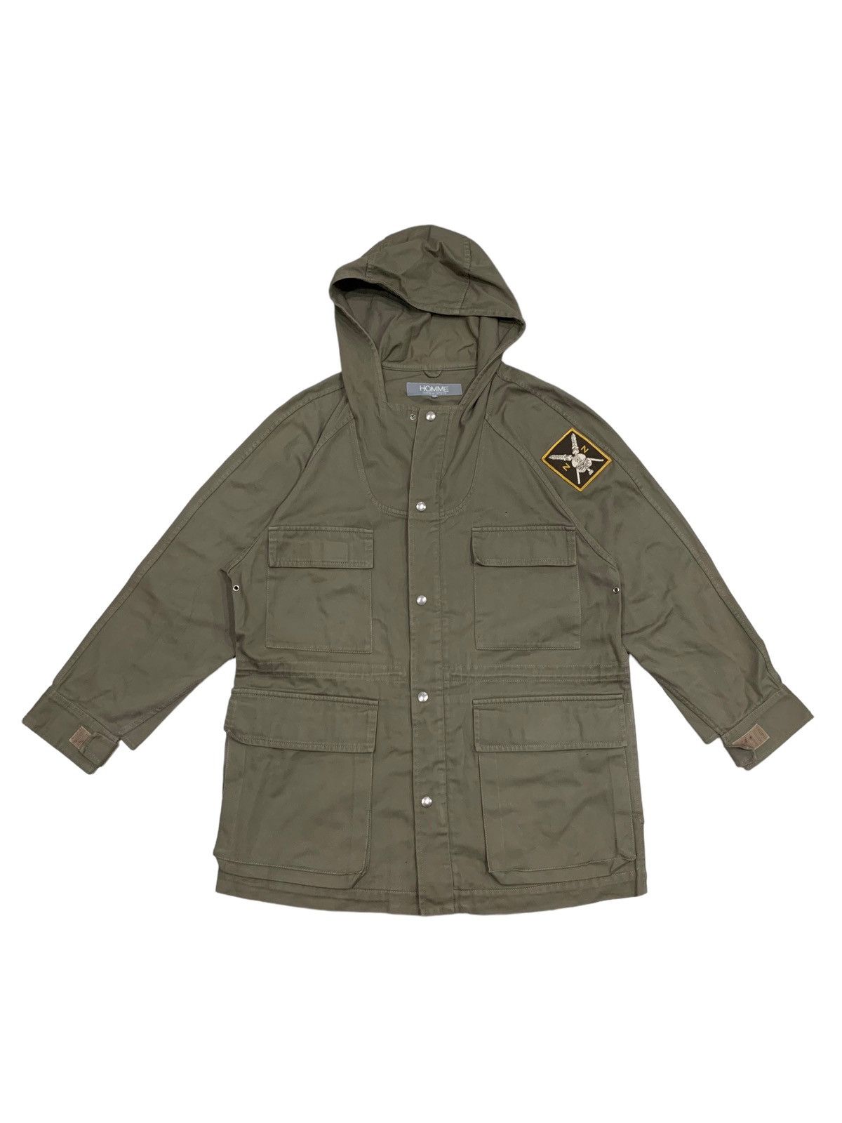 Comme des Garcons VTG 1980s CDG HOMME BY JUNYA WATANABE MILITARY FIELD JACKET Size US M / EU 48-50 / 2 - 1 Thumbnail