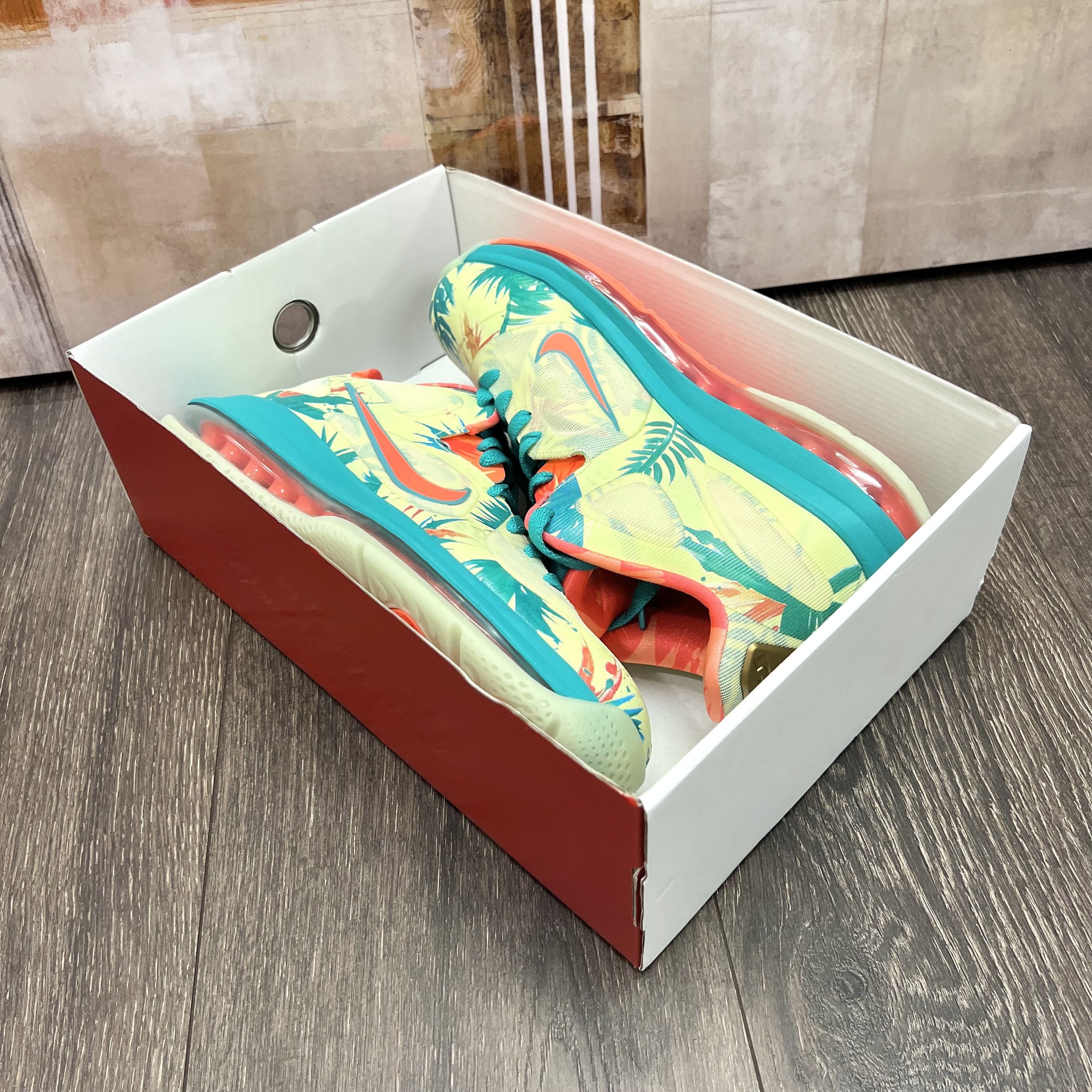 NBA Nike Lebron 9 IX Lebronold Palmer White Lime / Bright Mango Size US 8.5 / EU 41-42 - 8 Thumbnail