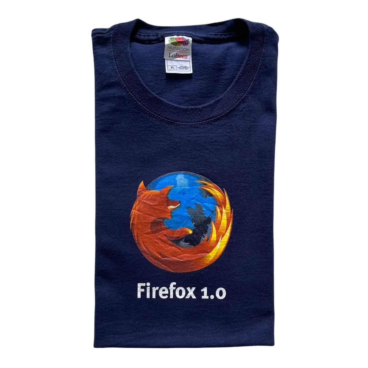 Apple Rare Vintage Y2K Mozilla Firefox 1.0 Crewneck T-Shirt Size US XL / EU 56 / 4 - 3 Thumbnail