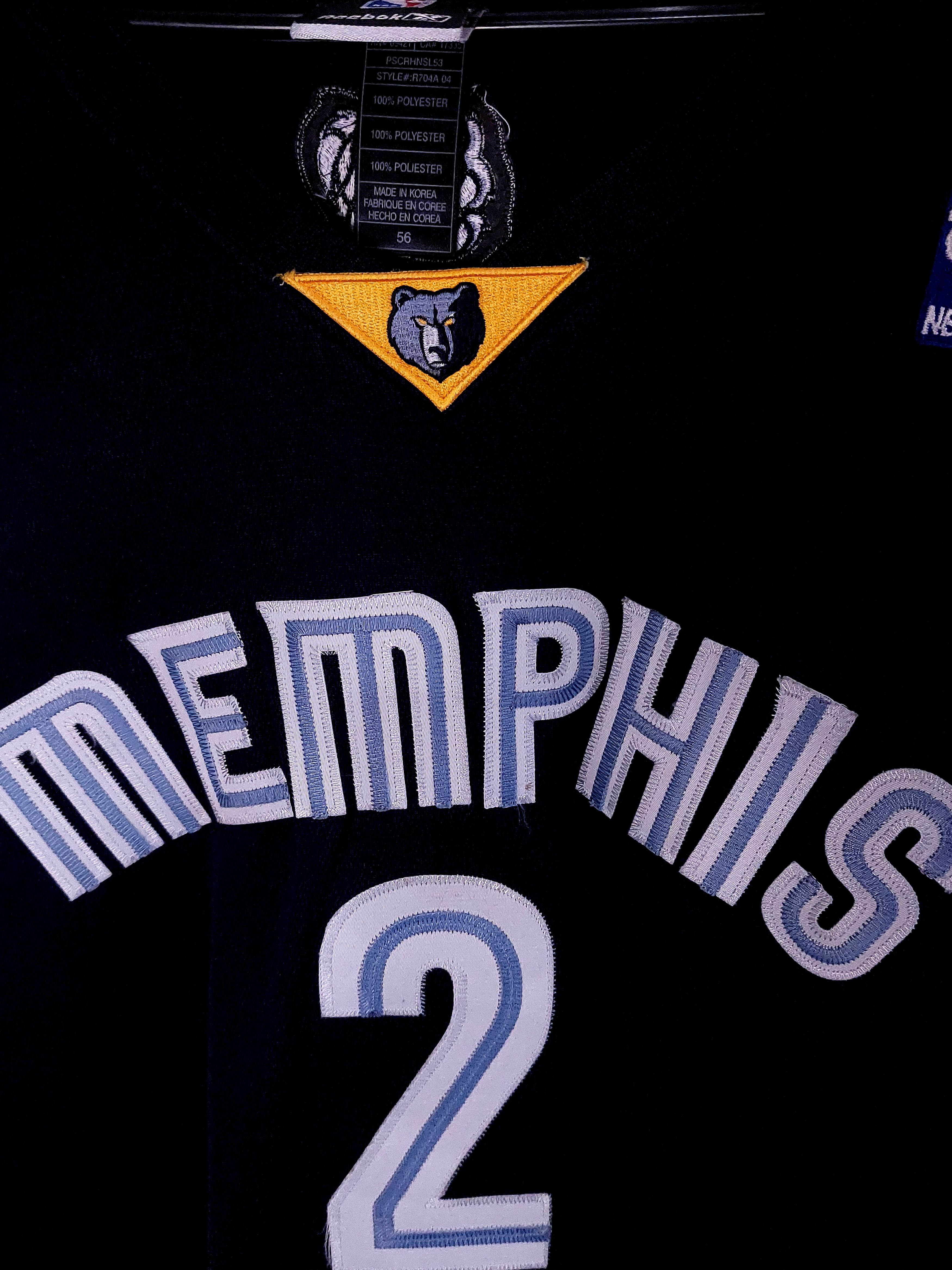 NBA × Reebok Authentic Memphis Grizzlies Jason Williams Reebok Jersey Size US XXL / EU 58 / 5 - 4 Thumbnail
