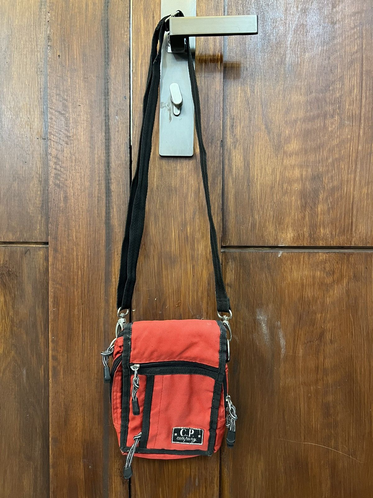 Cp Company Sling Bag in Red, Men's