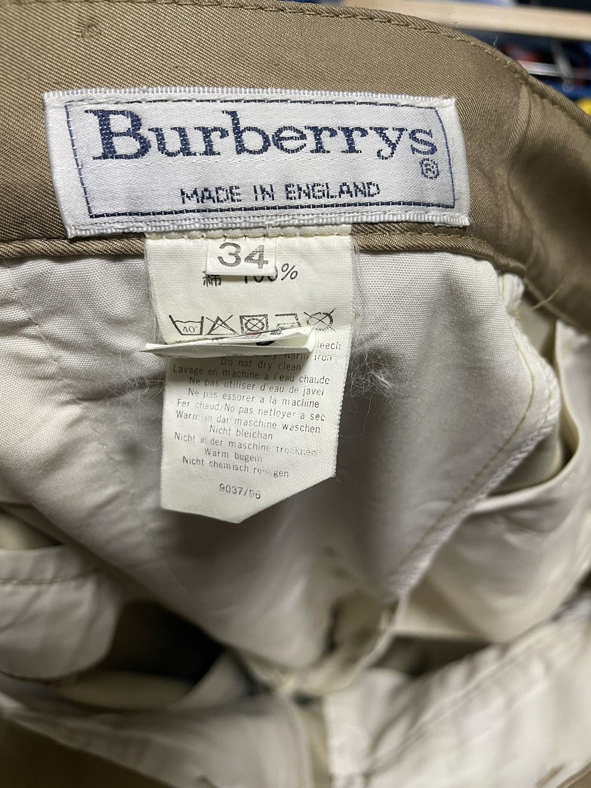Burberry × Designer × Vintage Vintage Burberry Pants Novacheck Pants Size US 34 / EU 50 - 8 Thumbnail