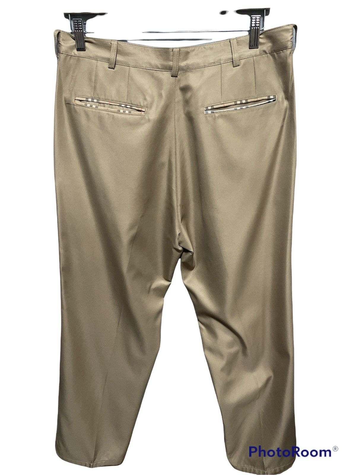 Burberry × Designer × Vintage Vintage Burberry Pants Novacheck Pants Size US 34 / EU 50 - 2 Thumbnail
