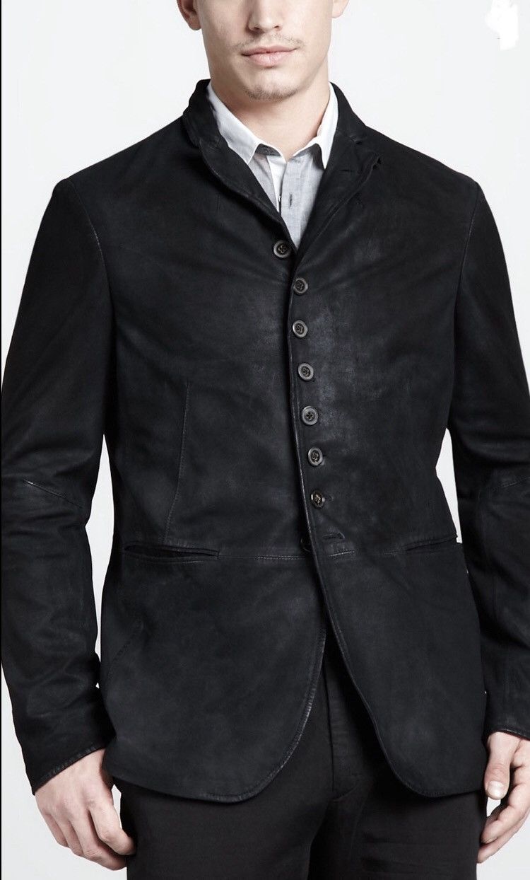 John Varvatos Goat suede Multibutton jacket. 48 Size US M / EU 48-50 / 2 - 3 Thumbnail