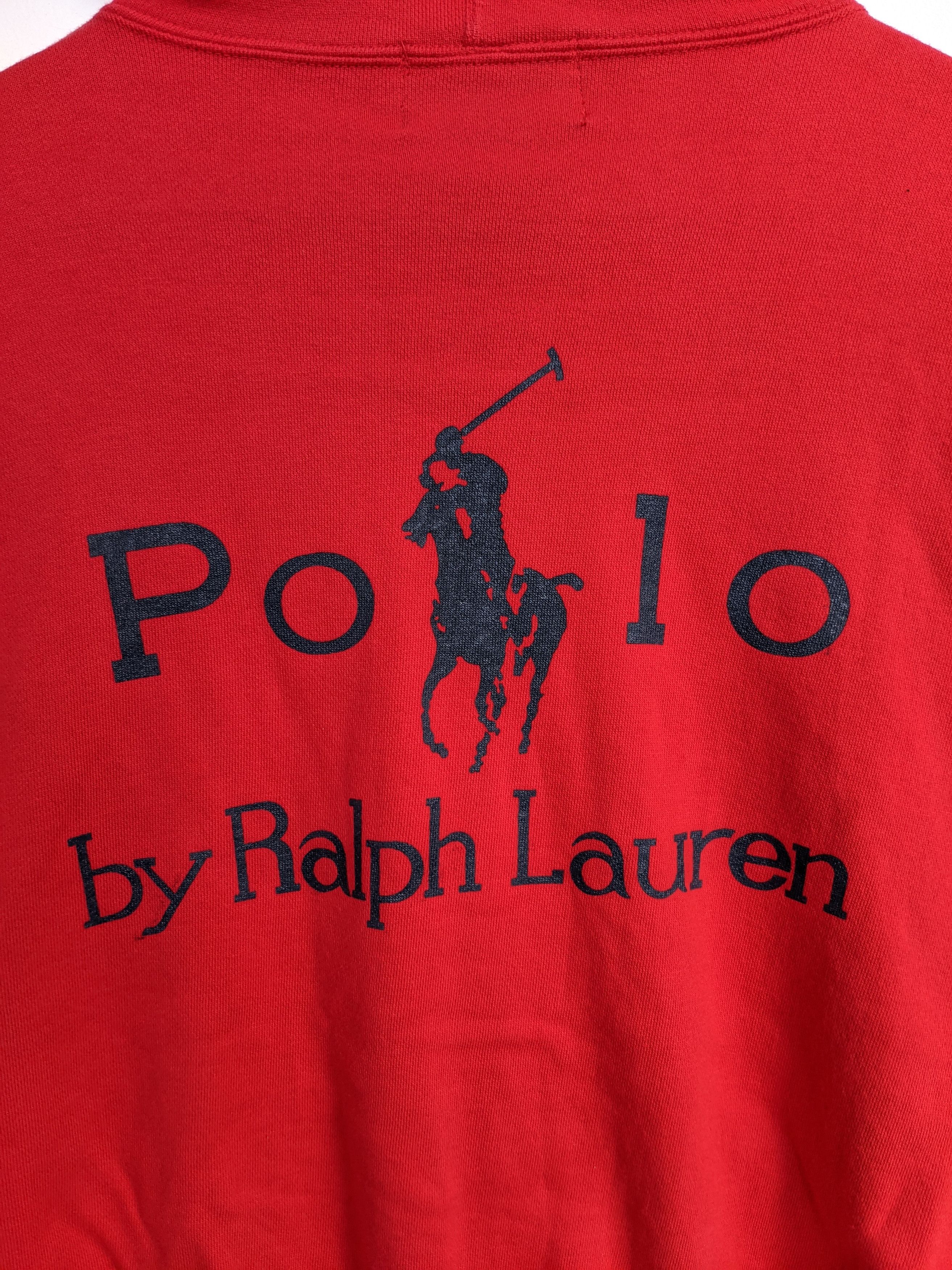 Designer × Polo Ralph Lauren × Vintage Vintage Polo by Ralph Lauren Sweater Hoodie Size US L / EU 52-54 / 3 - 3 Thumbnail