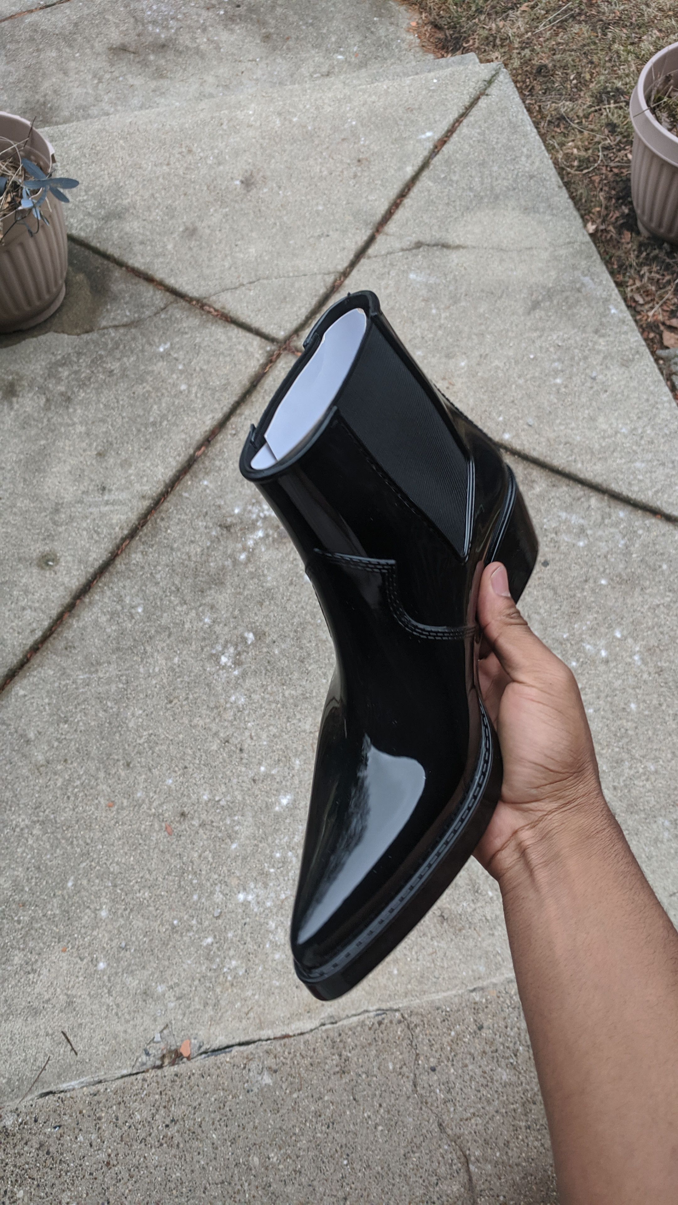 Calvin Klein 205W39NYC Calvin Klein 205w39nyc Runway Black Boot NWB Size US 8 / EU 41 - 3 Thumbnail