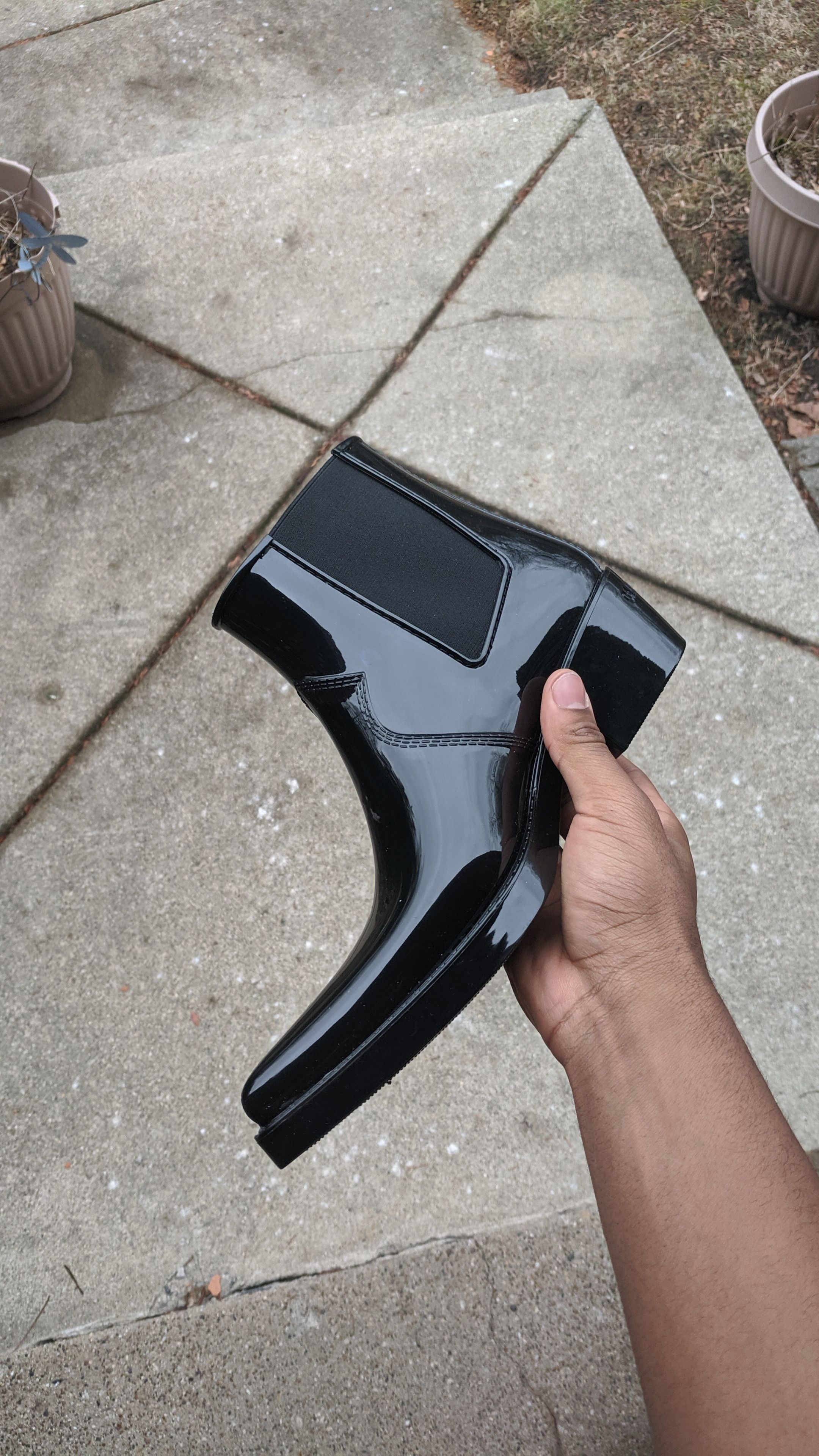 Calvin Klein 205W39NYC Calvin Klein 205w39nyc Runway Black Boot NWB Size US 8 / EU 41 - 6 Thumbnail