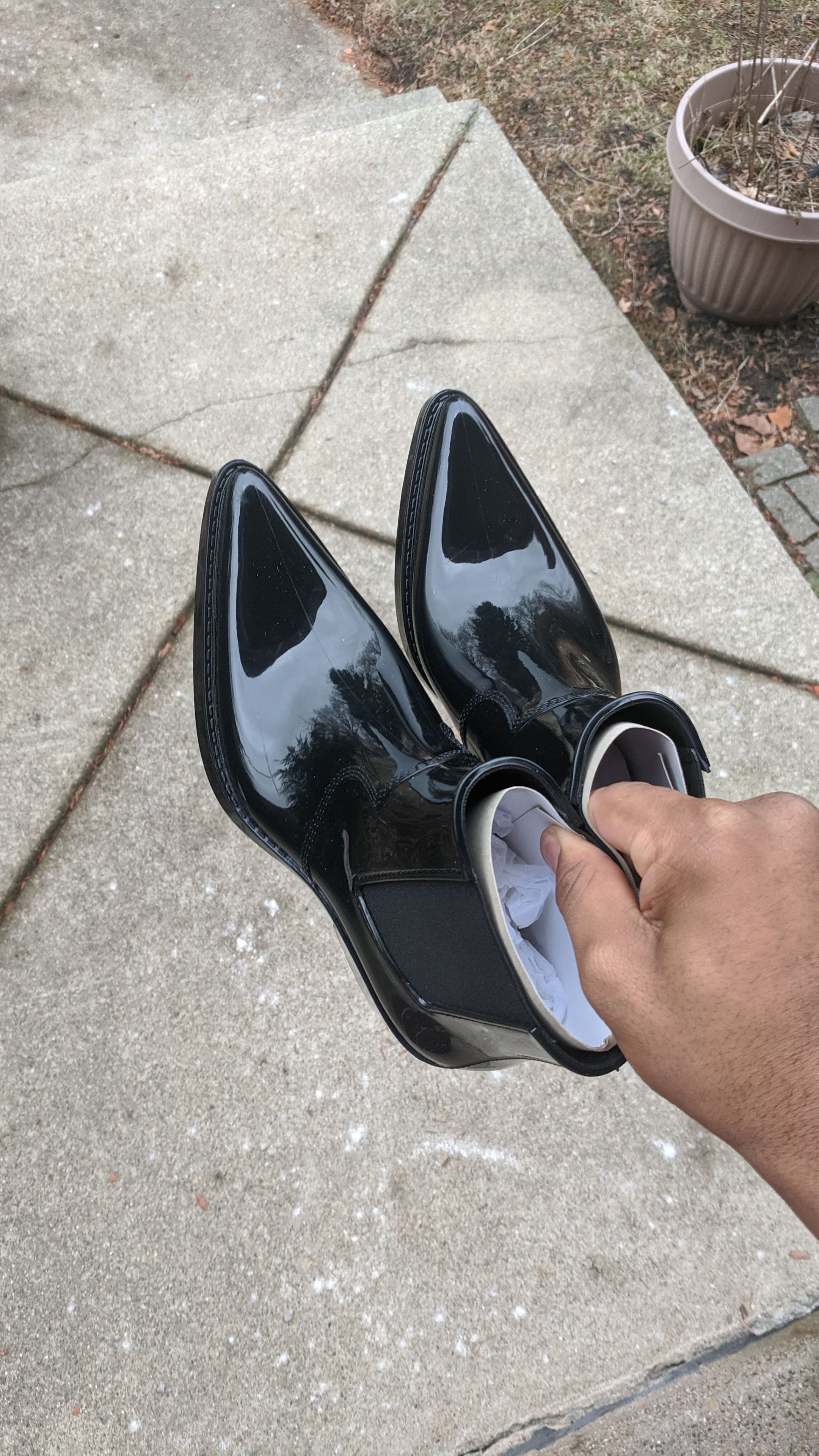 Calvin Klein 205W39NYC Calvin Klein 205w39nyc Runway Black Boot NWB Size US 8 / EU 41 - 9 Thumbnail
