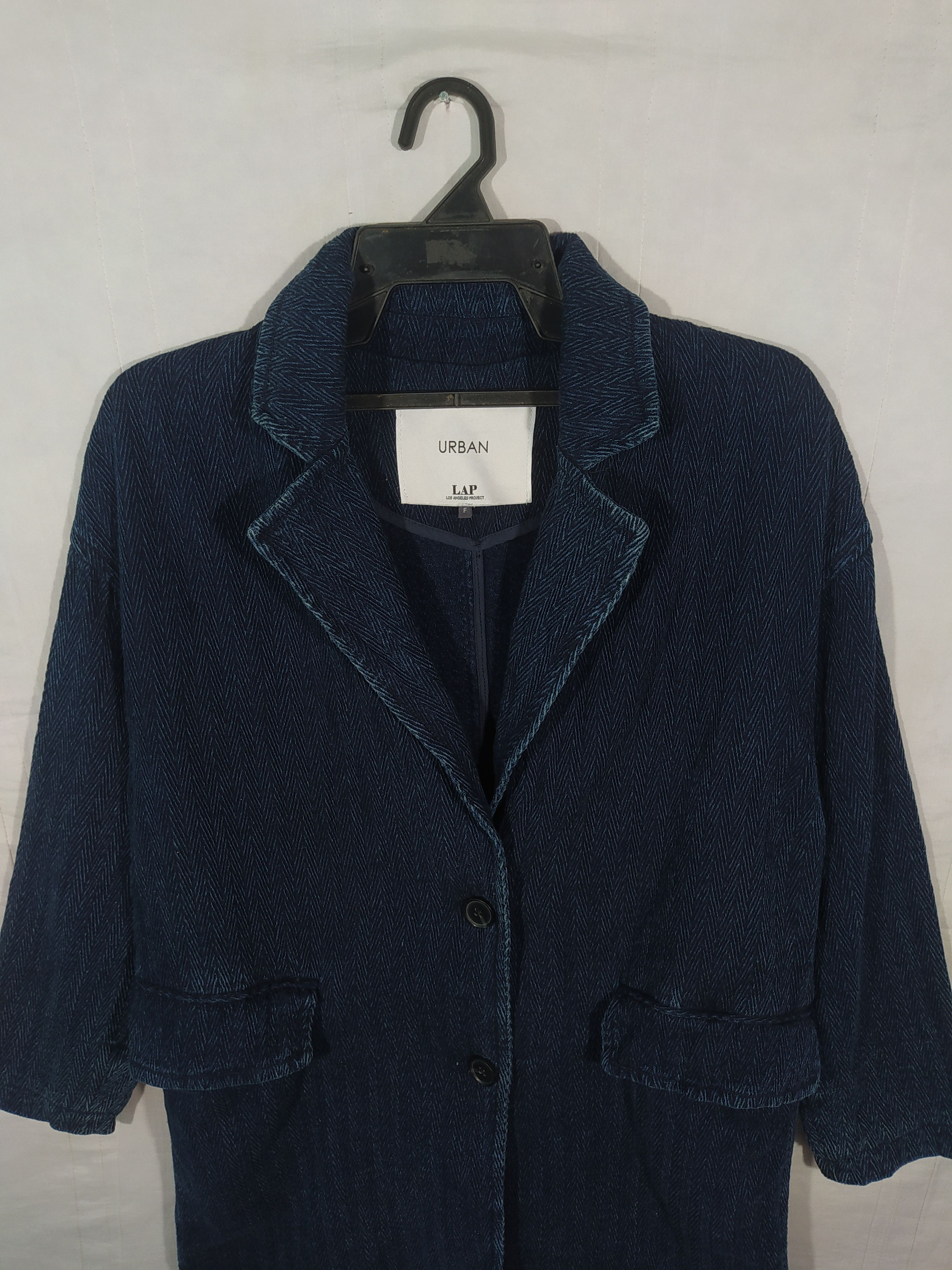 Japanese Brand × URBAN RESEARCH DOORS Urban Lap los Angeles project indigo Overcoat Size US M / EU 48-50 / 2 - 4 Thumbnail