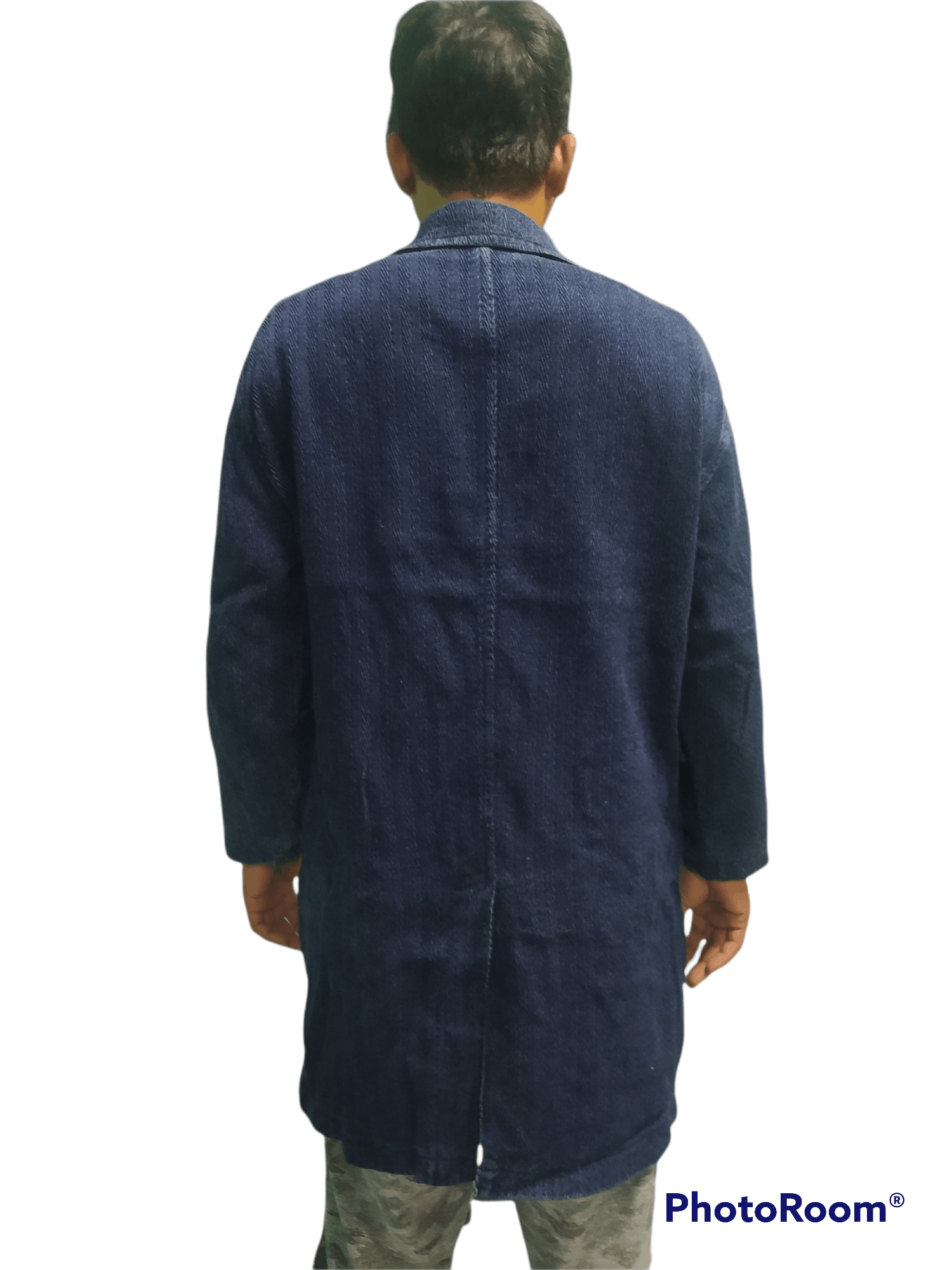 Japanese Brand × URBAN RESEARCH DOORS Urban Lap los Angeles project indigo Overcoat Size US M / EU 48-50 / 2 - 10 Thumbnail