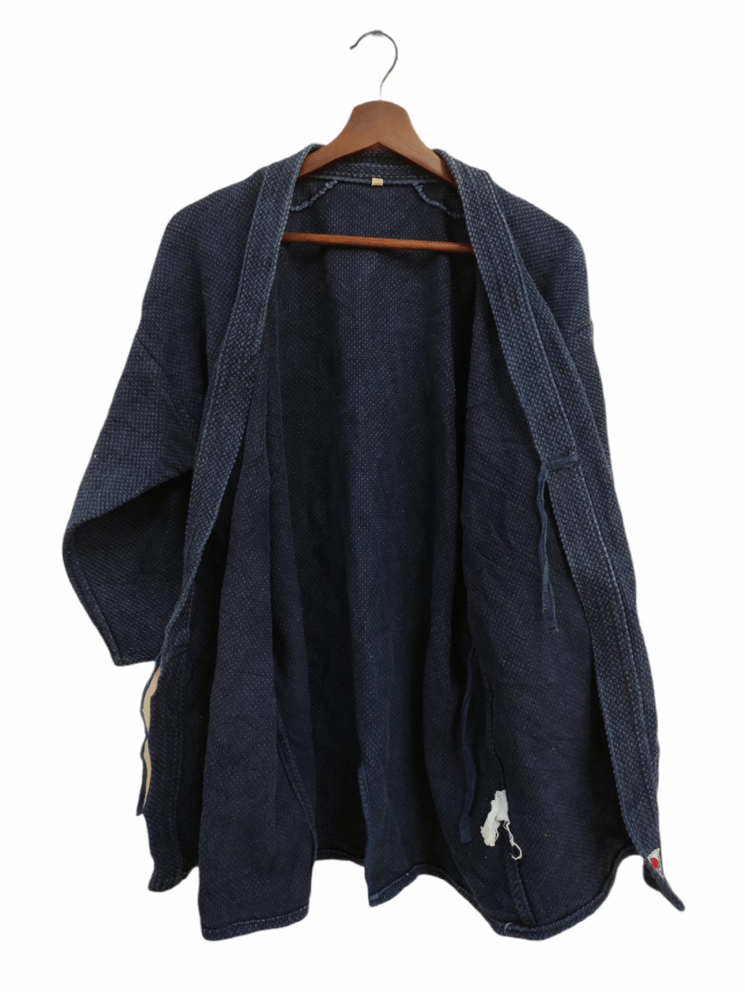 Indigo Vintage Japanese Traditional Kendo Indigo Kimono Jacket Size US L / EU 52-54 / 3 - 8 Thumbnail
