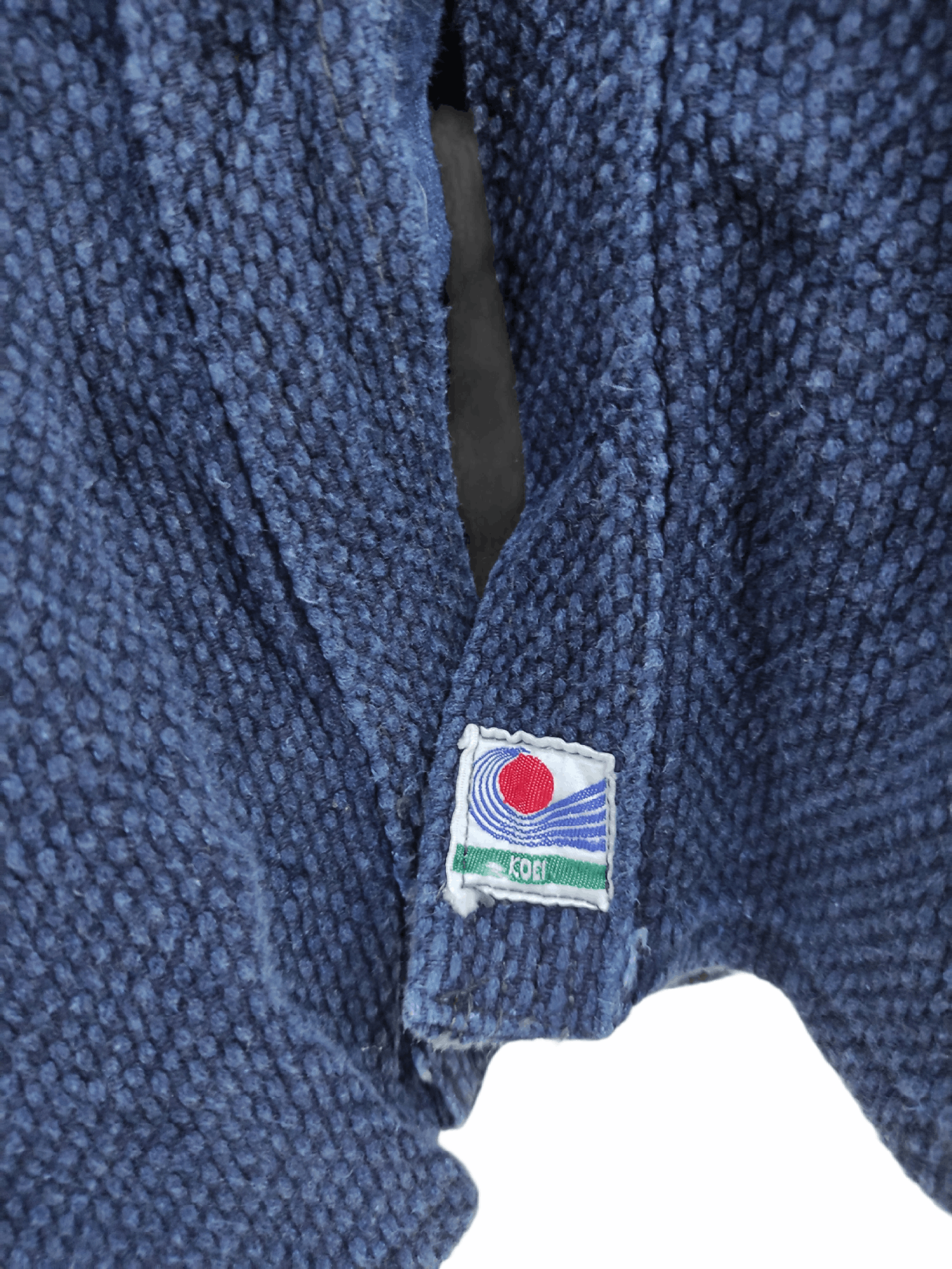 Indigo Vintage Japanese Traditional Kendo Indigo Kimono Jacket Size US L / EU 52-54 / 3 - 10 Thumbnail