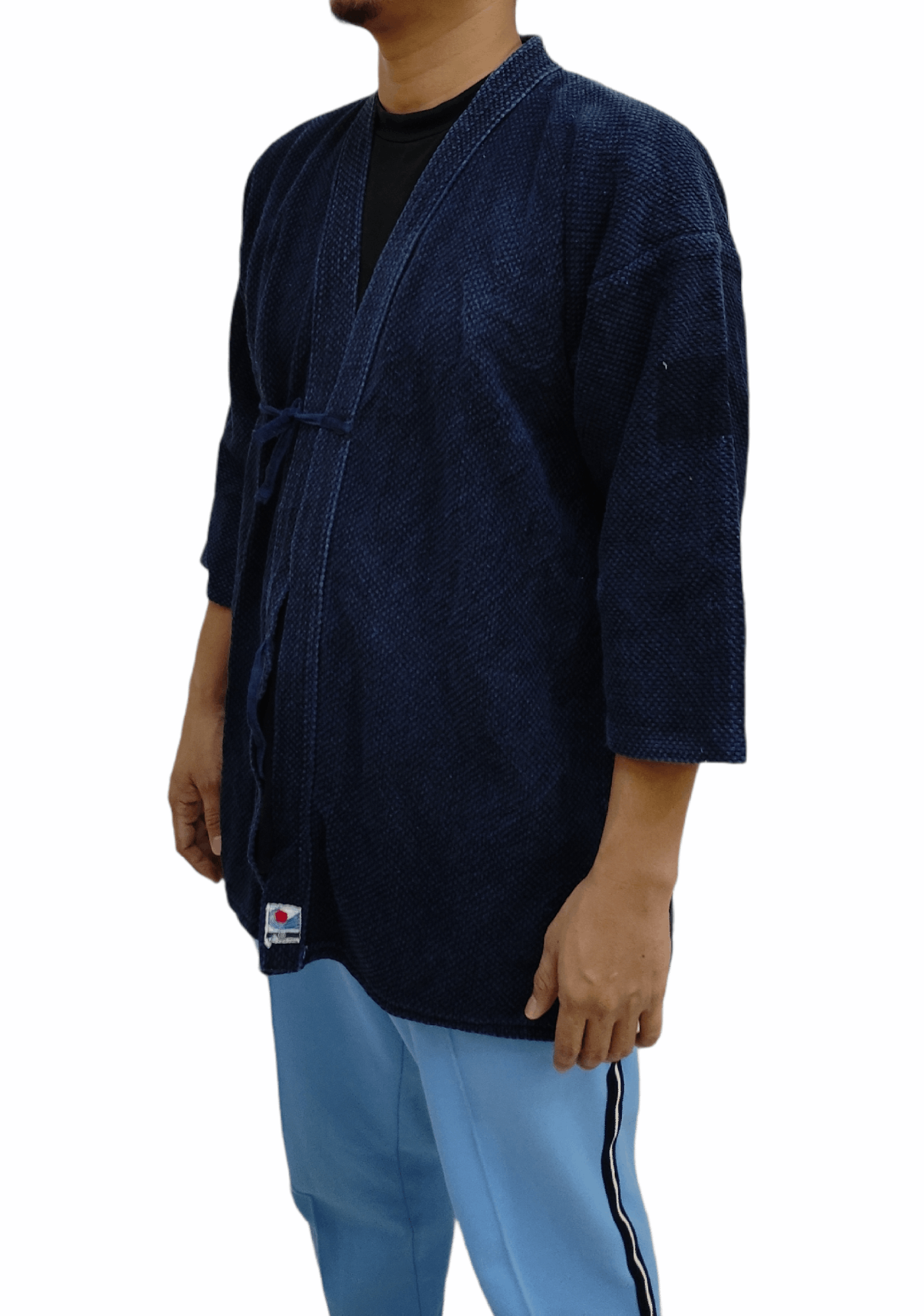 Indigo Vintage Japanese Traditional Kendo Indigo Kimono Jacket Size US L / EU 52-54 / 3 - 2 Thumbnail