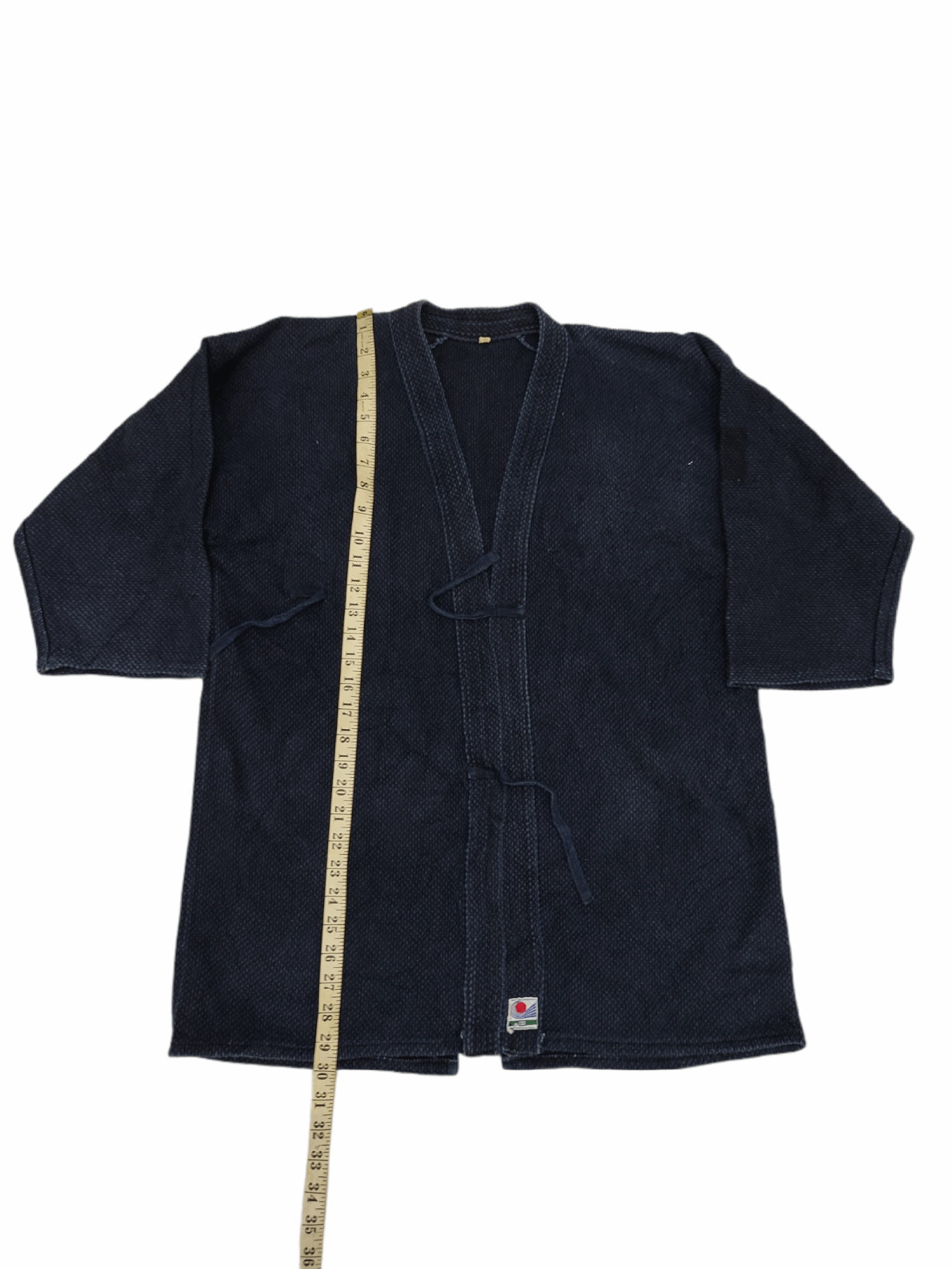 Indigo Vintage Japanese Traditional Kendo Indigo Kimono Jacket Size US L / EU 52-54 / 3 - 12 Thumbnail